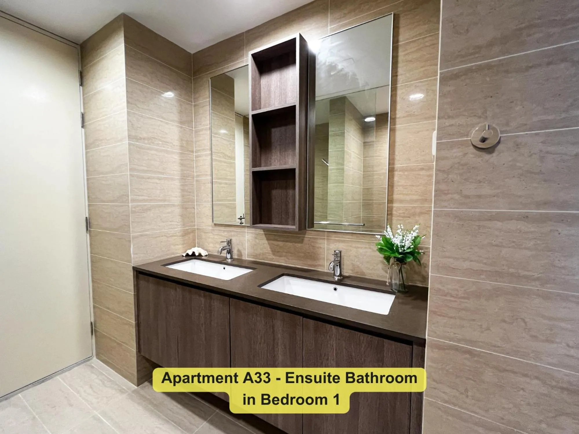 Bathroom in By the Sea- Pool and Sea View