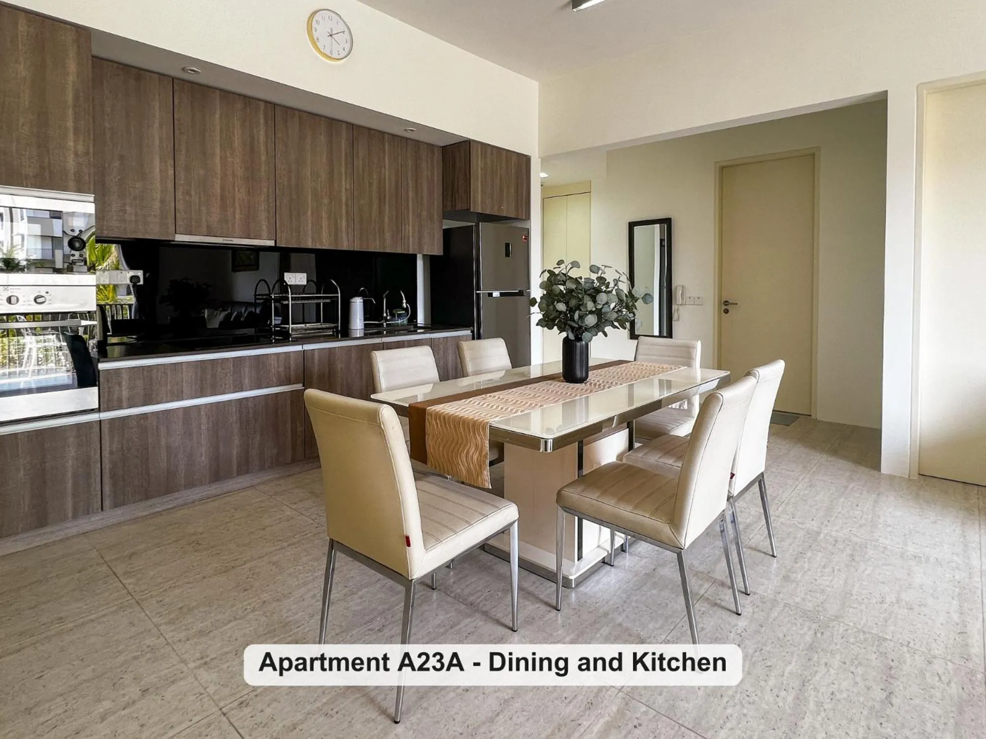 Kitchen or kitchenette in By the Sea- Pool and Sea View