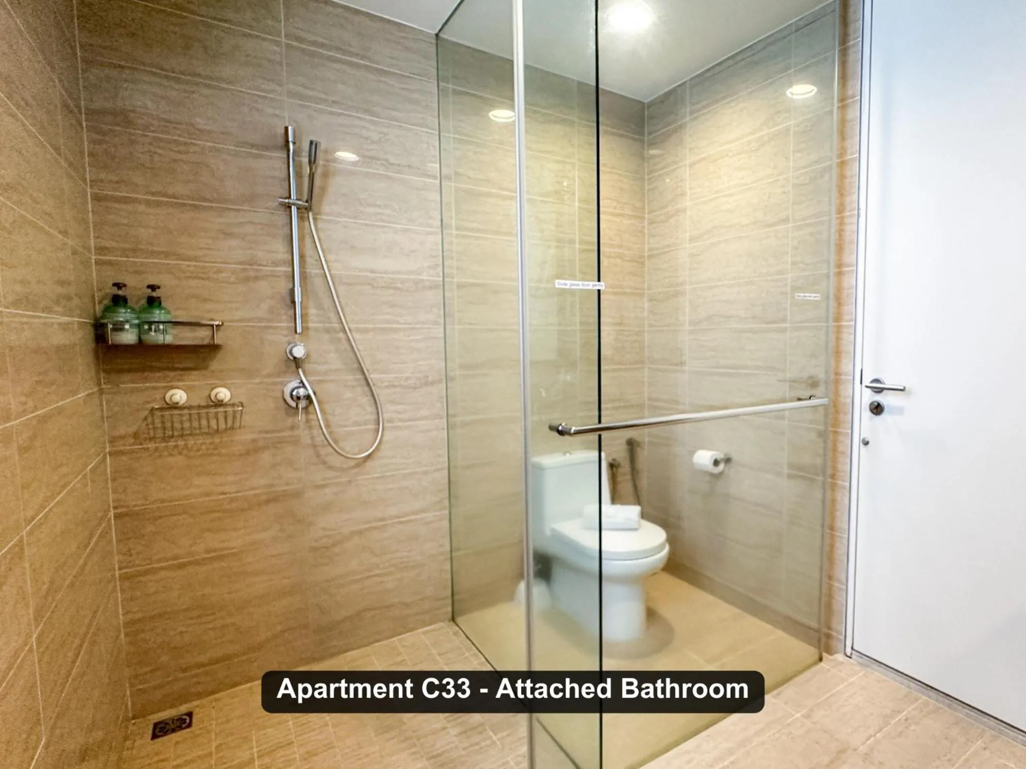 Shower in By the Sea- Pool and Sea View