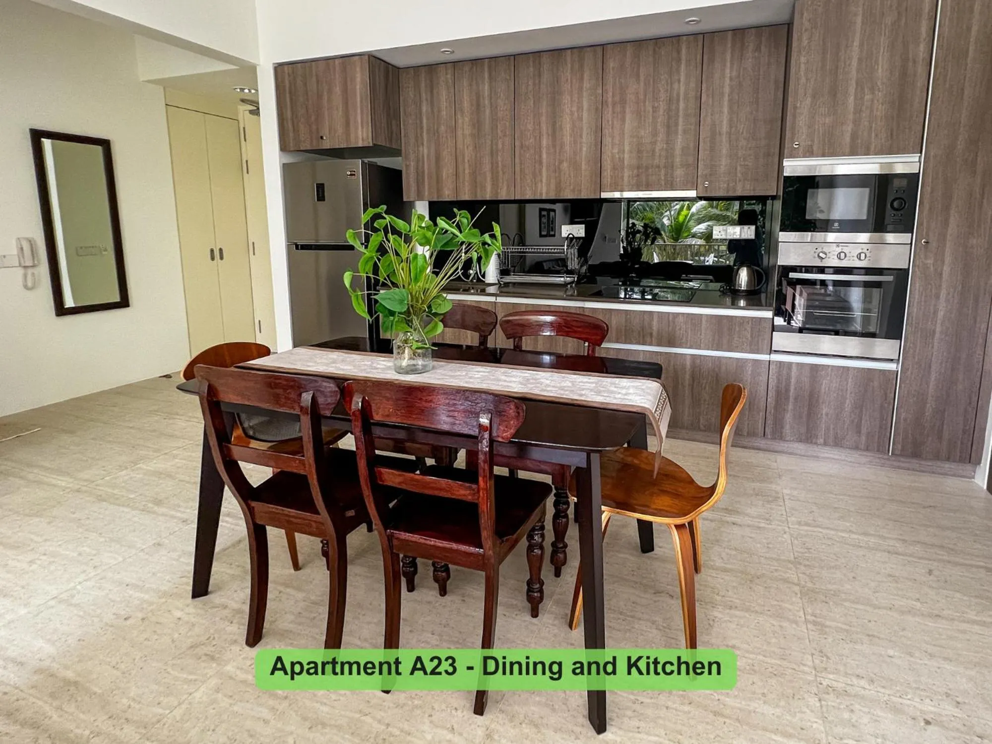 Kitchen or kitchenette in By the Sea- Pool and Sea View