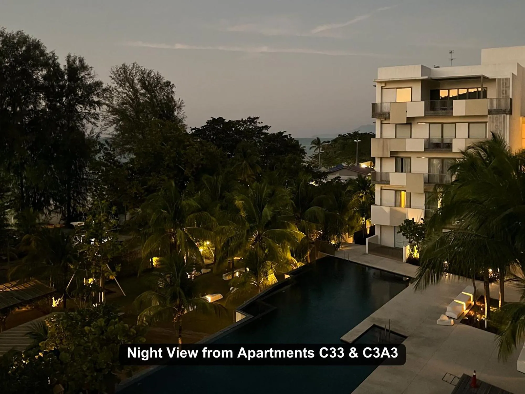 Night in By the Sea- Pool and Sea View