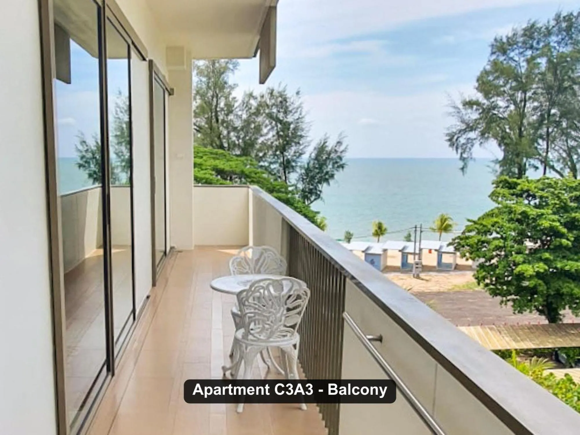Balcony/Terrace in By the Sea- Pool and Sea View