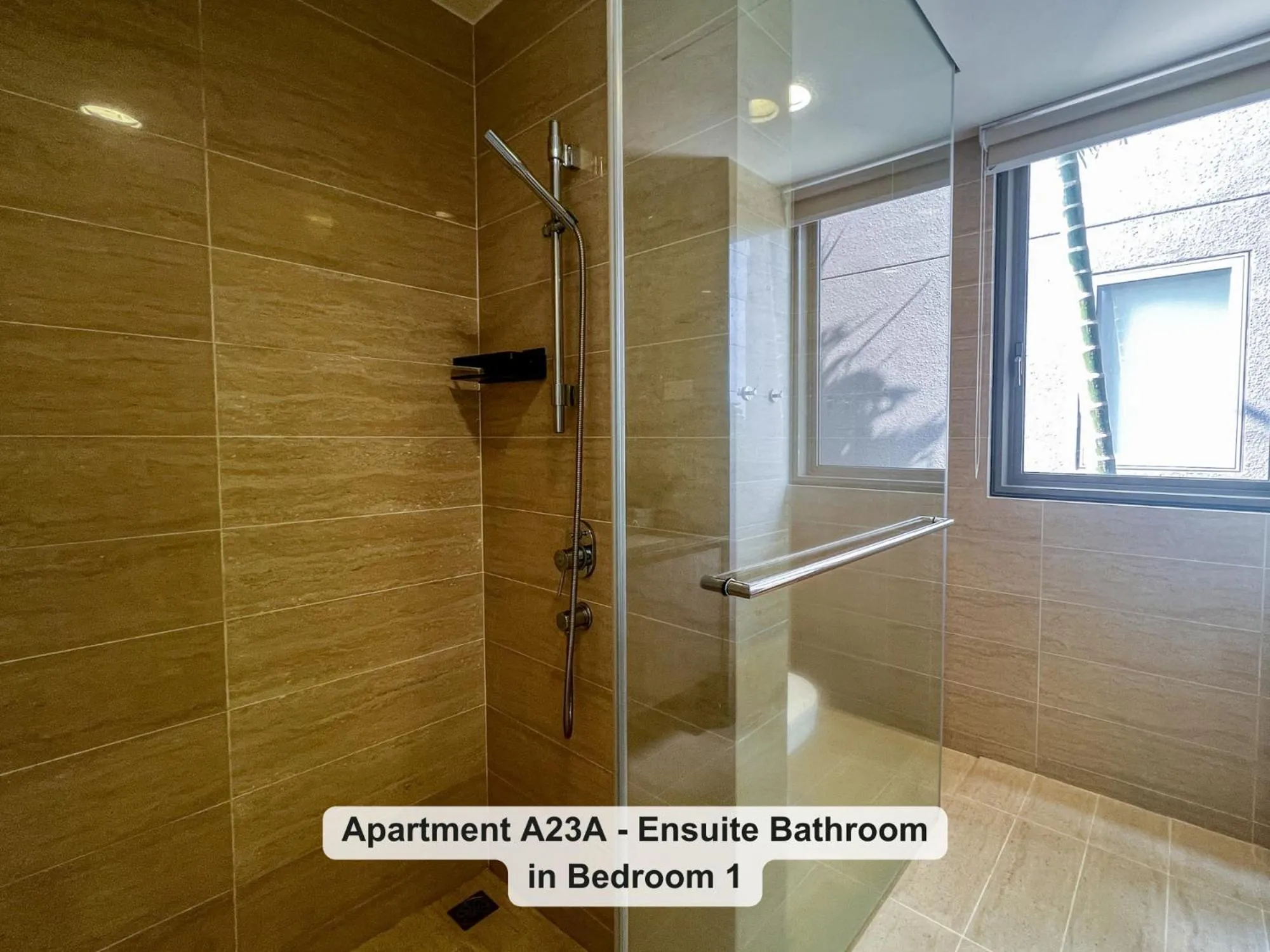 Shower in By the Sea- Pool and Sea View