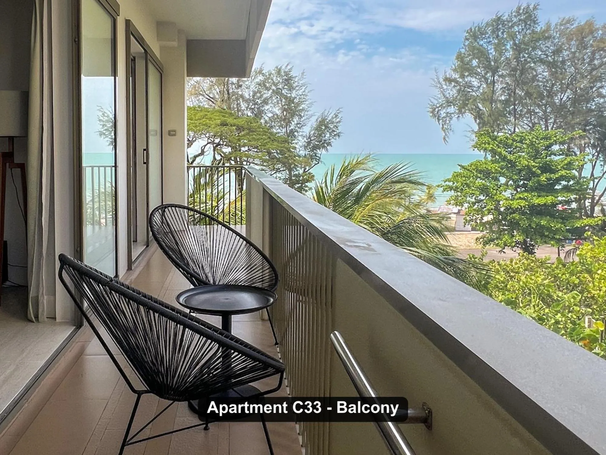 Balcony/Terrace in By the Sea- Pool and Sea View