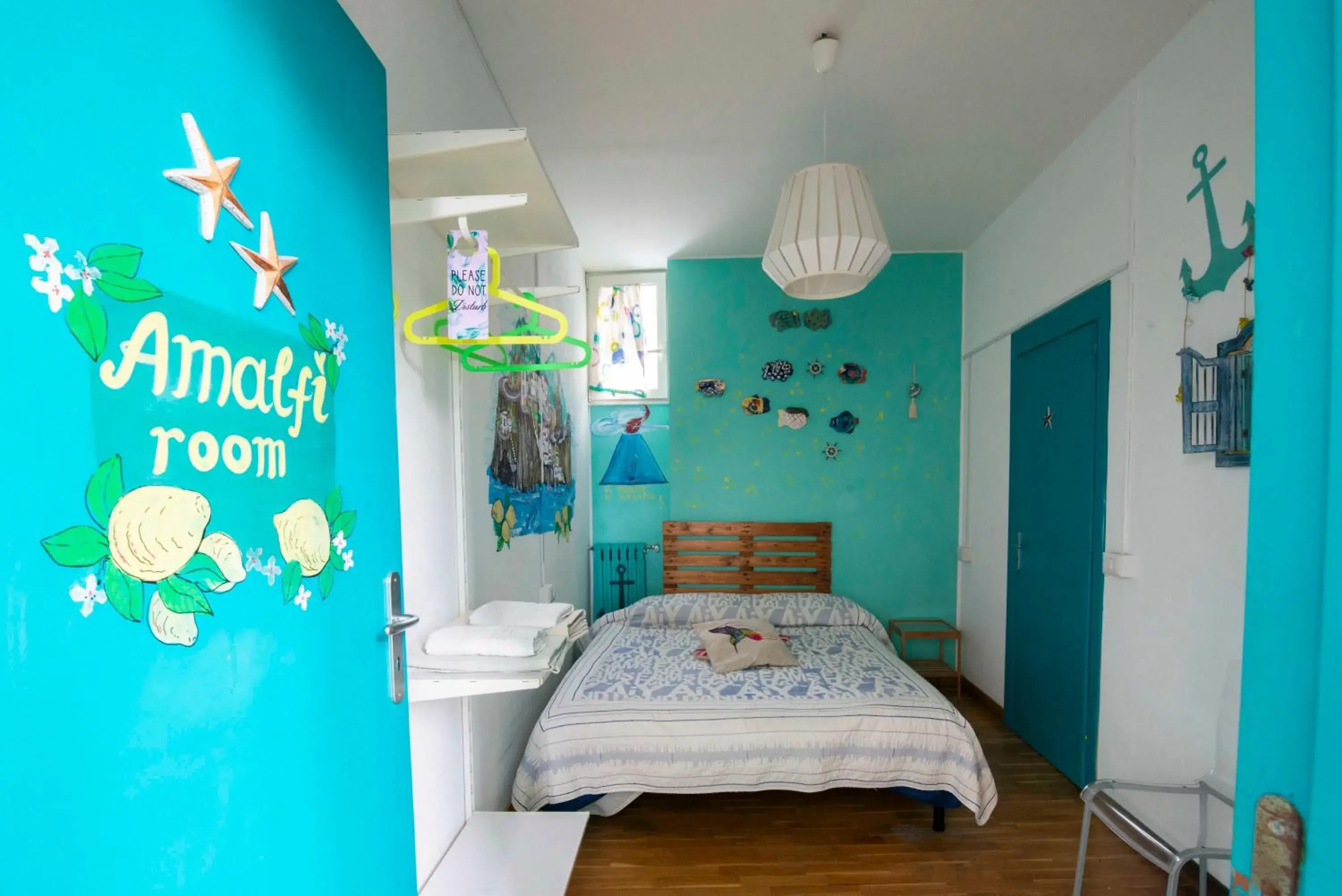 Double Room with Private Bathroom in Eco hostel floreale Double Room with Private Bathroom in Eco hostel floreale