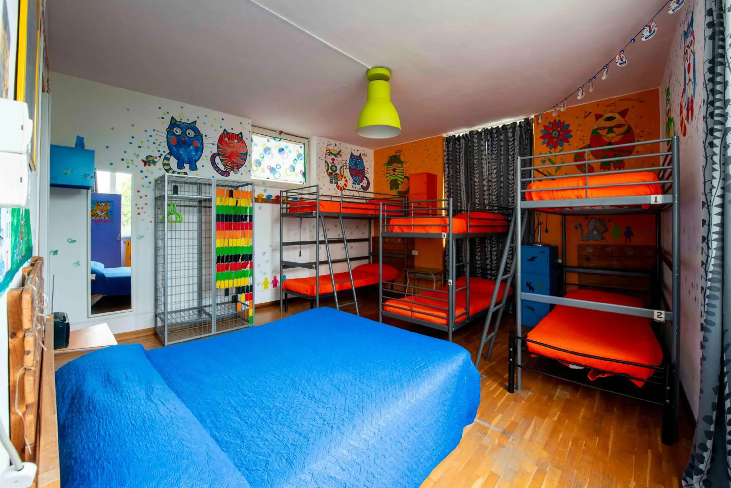 Family Room with Private Bathroom in Eco hostel floreale Family Room with Private Bathroom in Eco hostel floreale