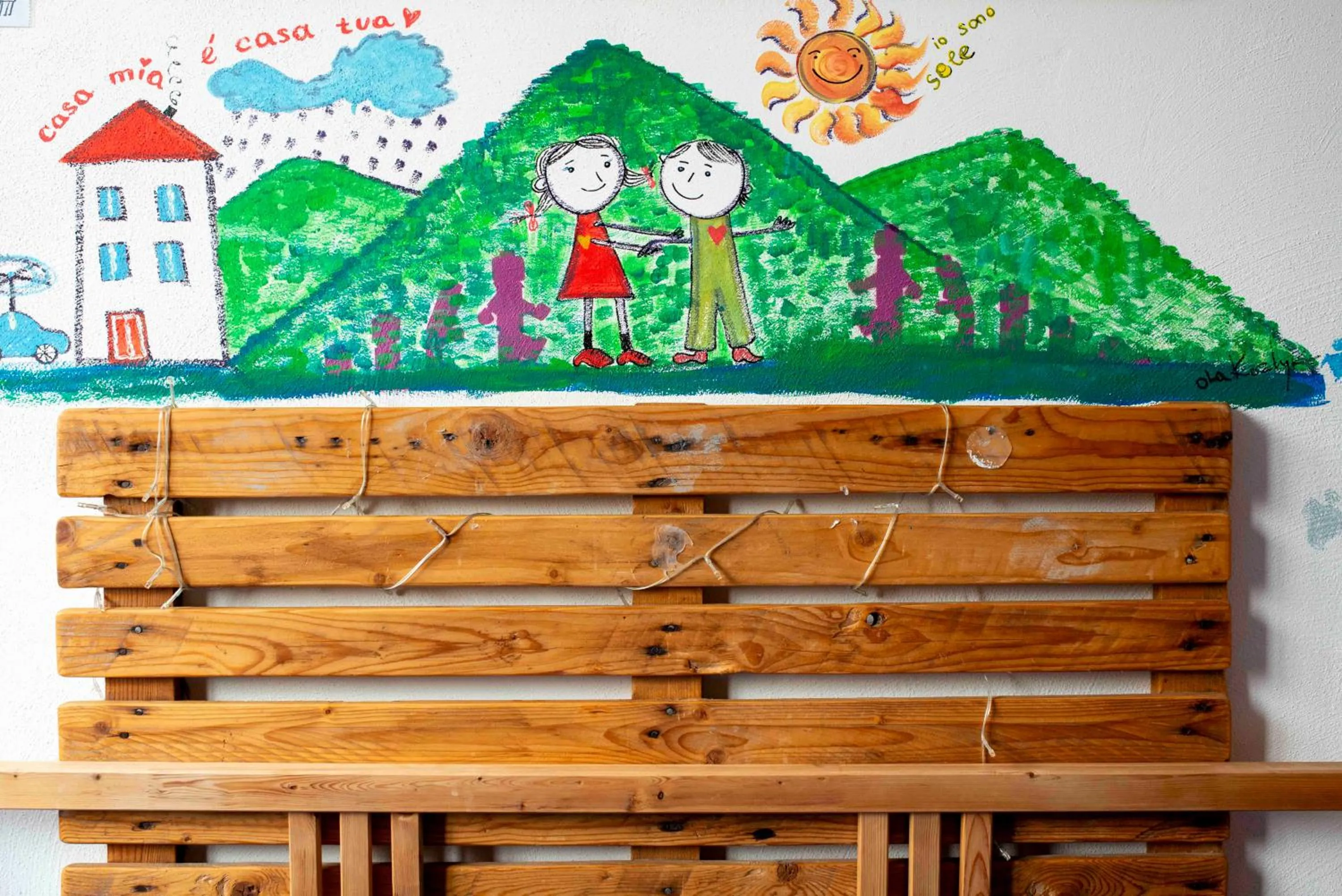 Bedroom in Eco hostel floreale