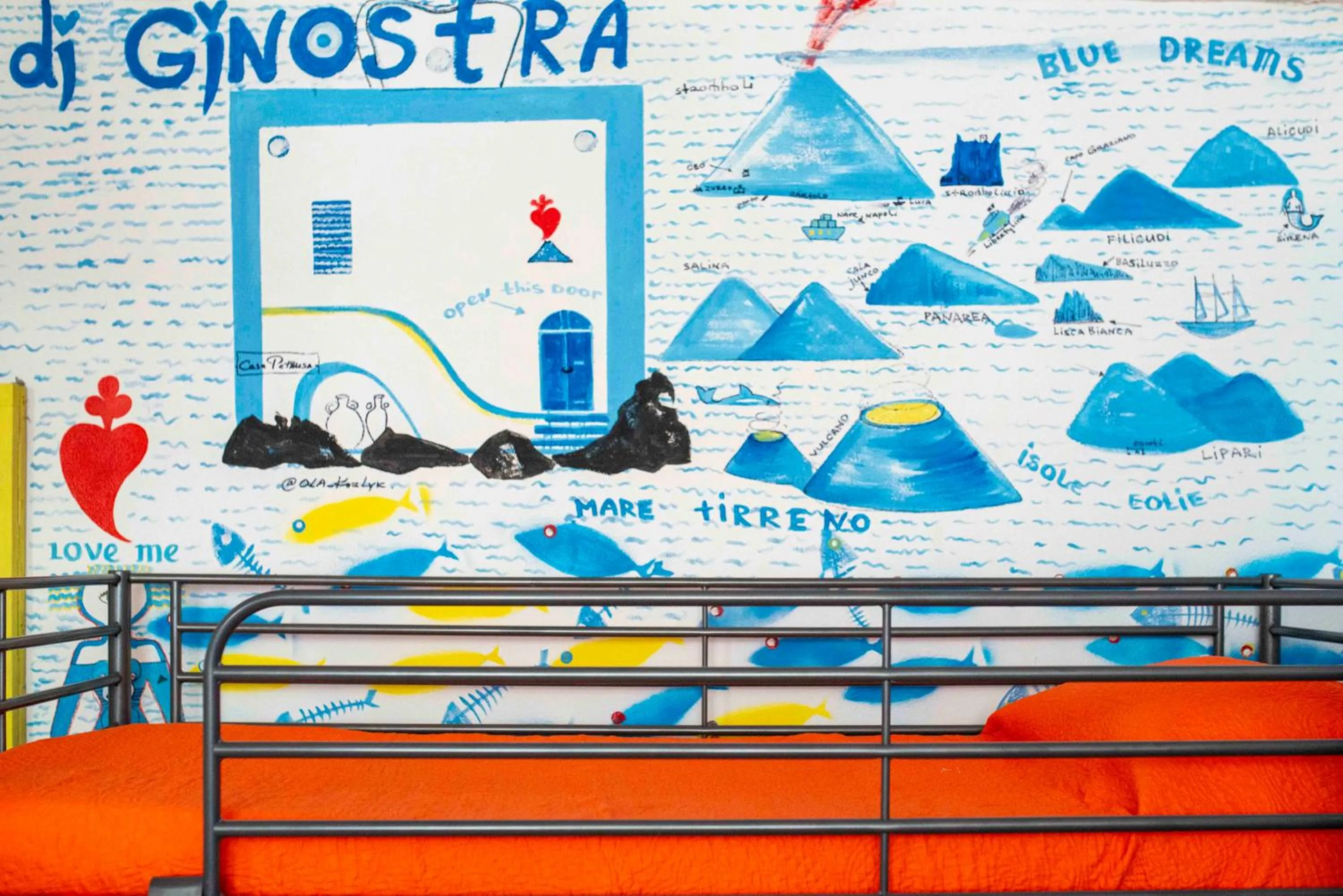 Bedroom in Eco hostel floreale