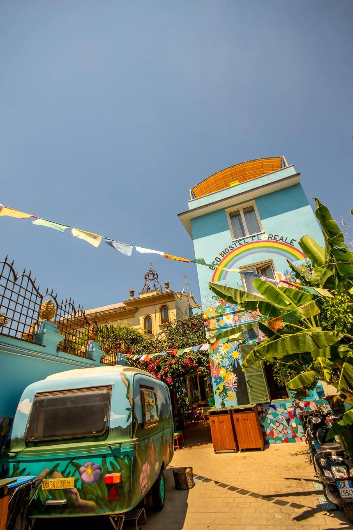 Facade/entrance in Eco hostel floreale
