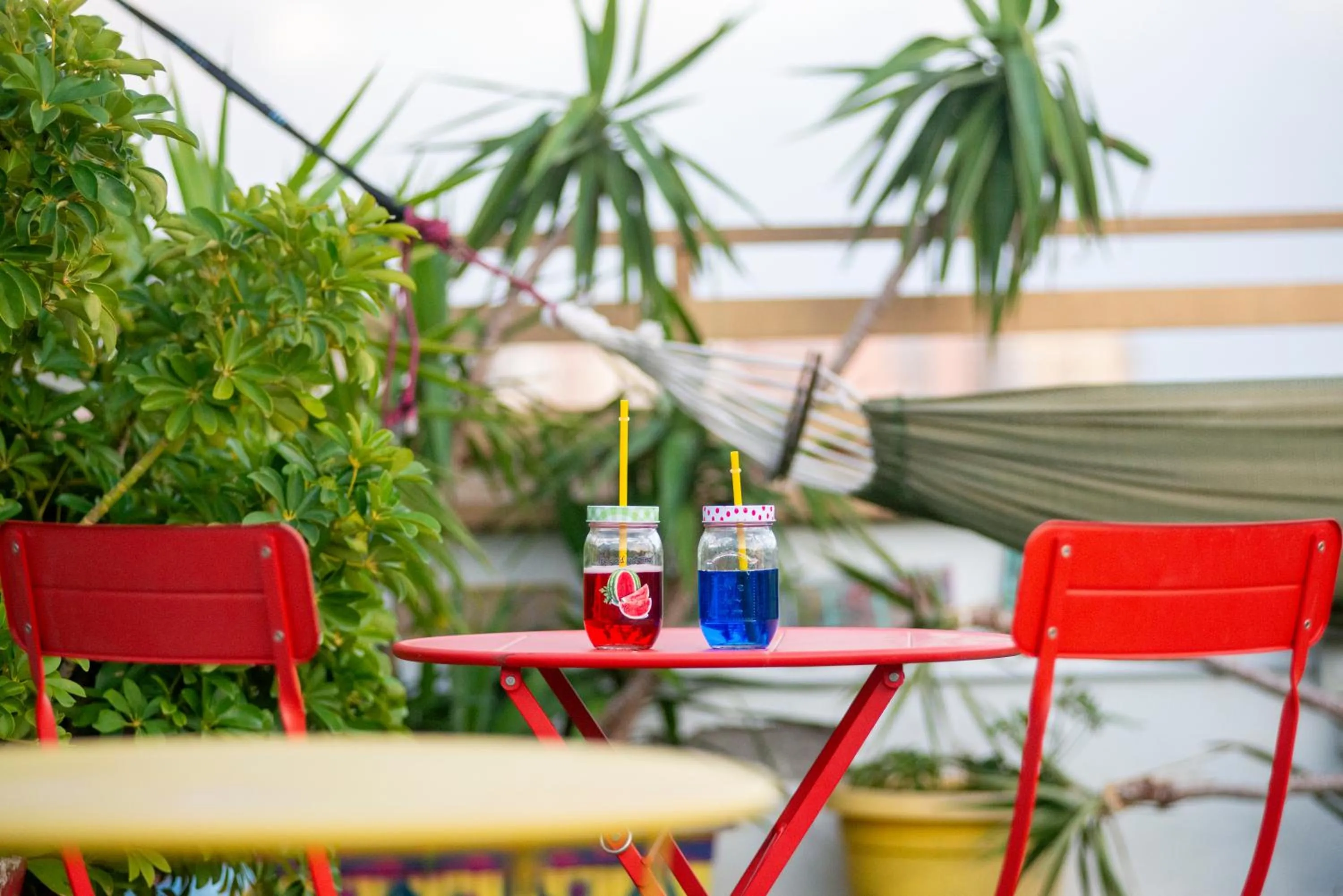 Balcony/Terrace in Eco hostel floreale