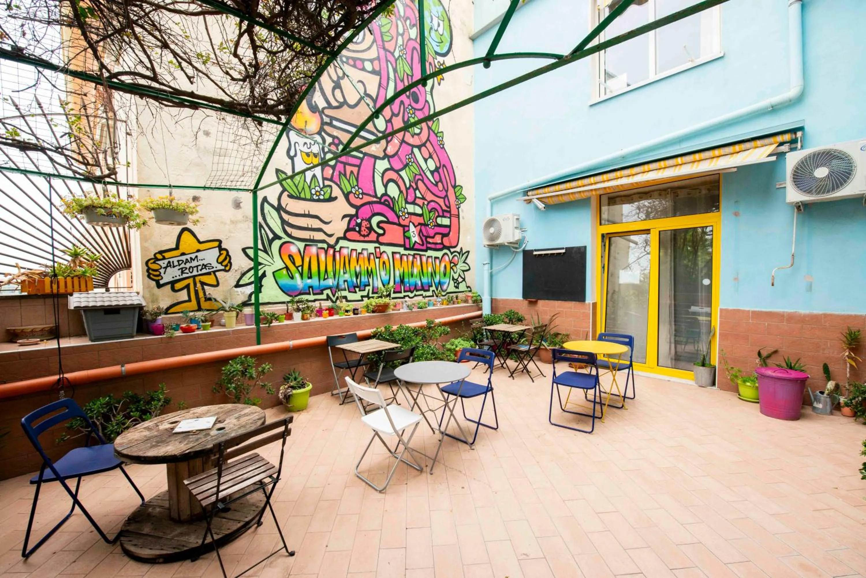 Balcony/Terrace in Eco hostel floreale