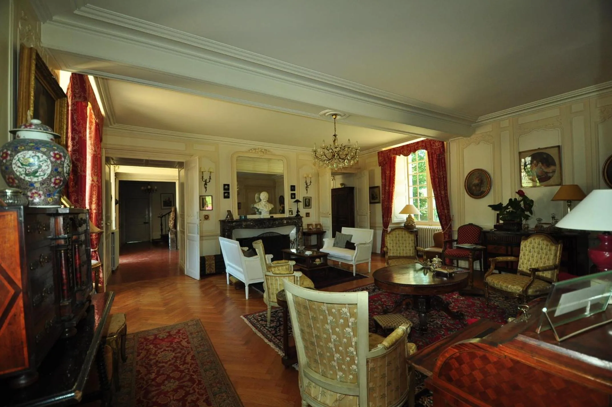 Living room in Château du Plessis - Anjou
