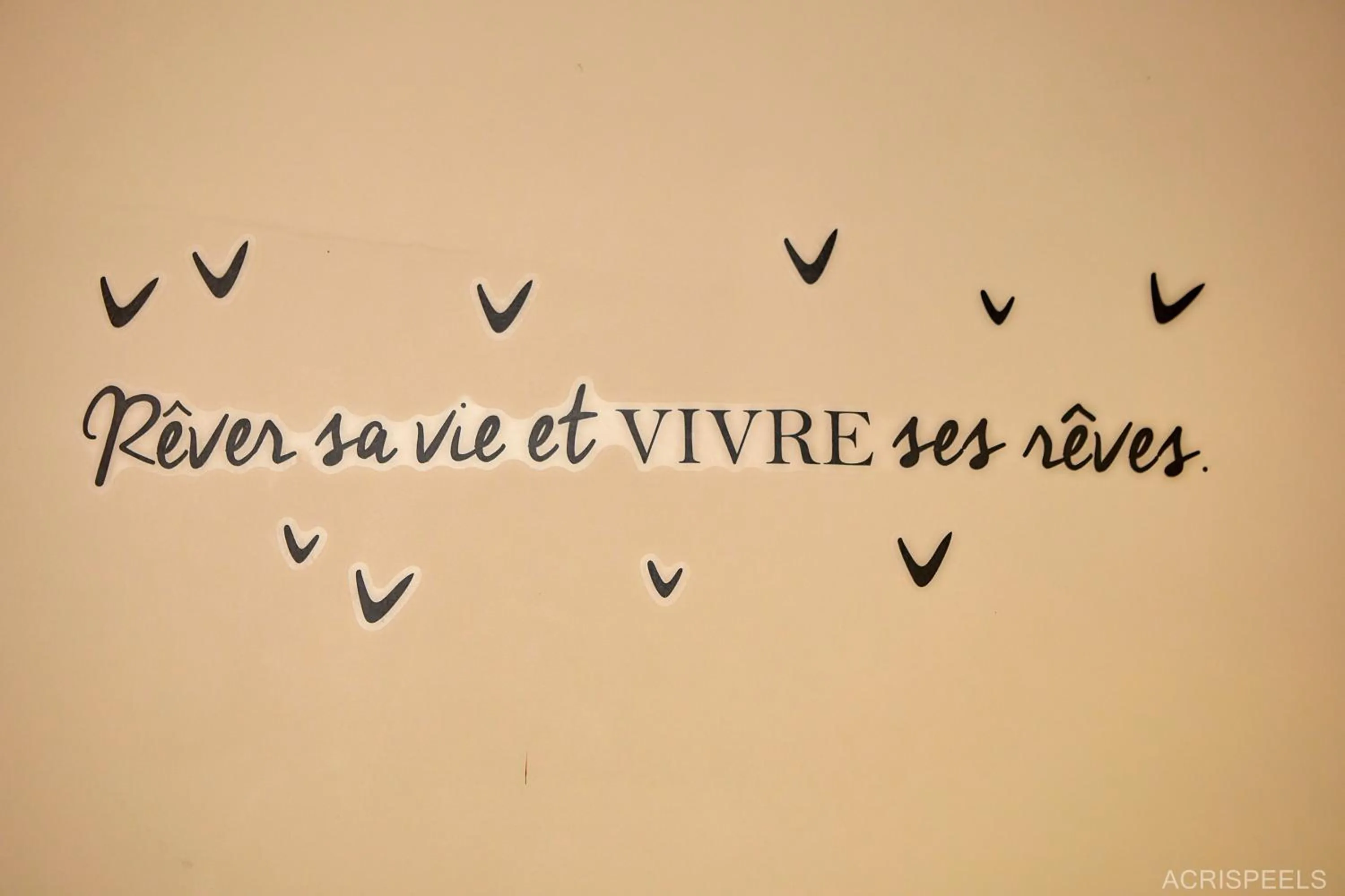 Decorative detail in Bulles et Natures B&B