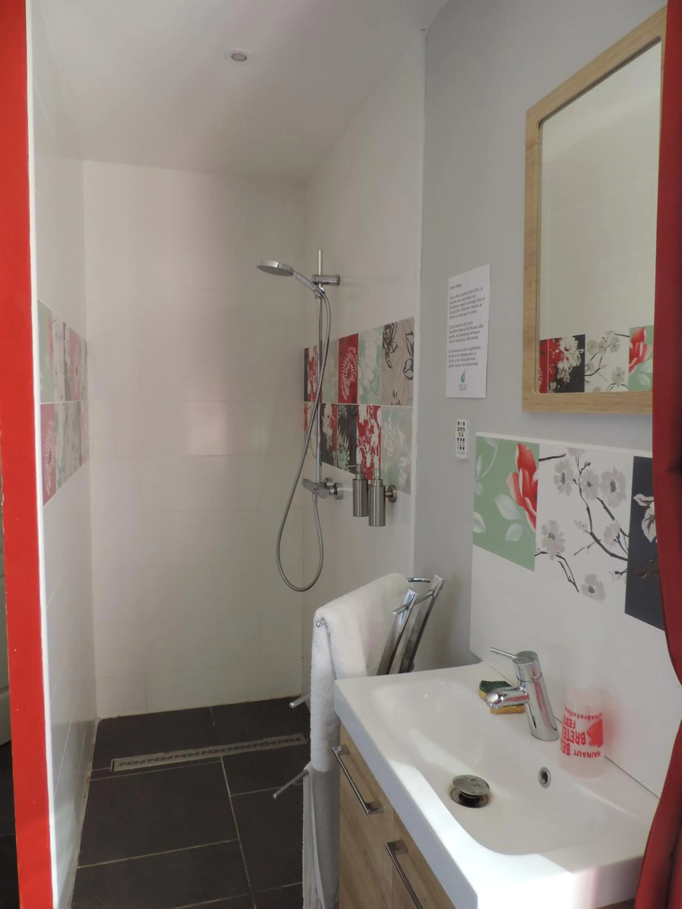 Shower in Bulles et Natures B&B