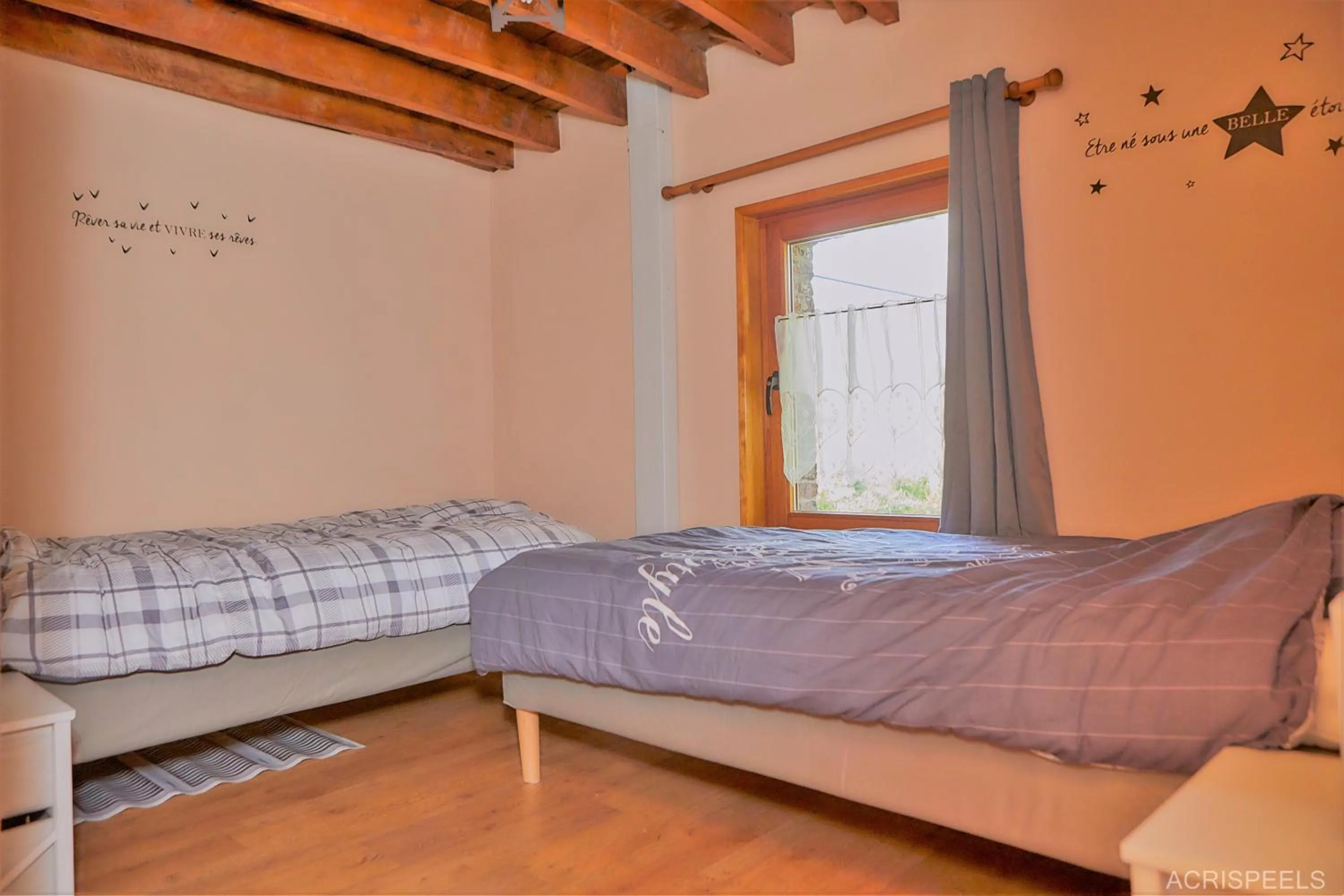 Bedroom, Bed in Bulles et Natures B&B