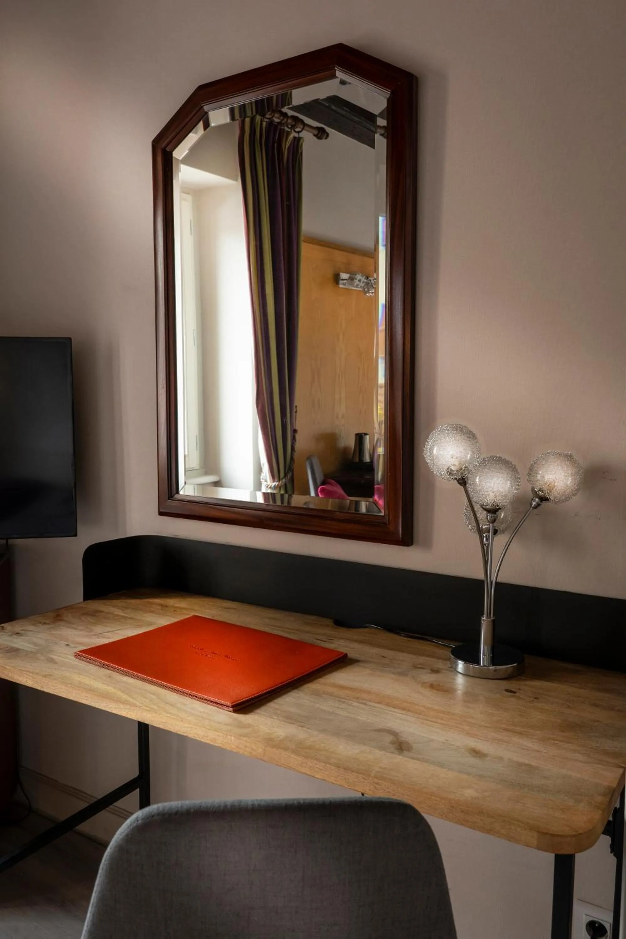 TV and multimedia in Hôtel Beau Rivage Condrieu