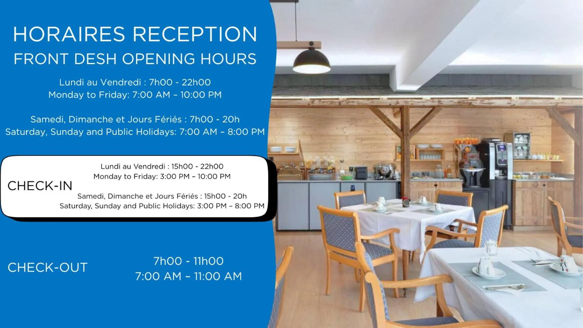 Lobby or reception in Brit Hotel Florimont