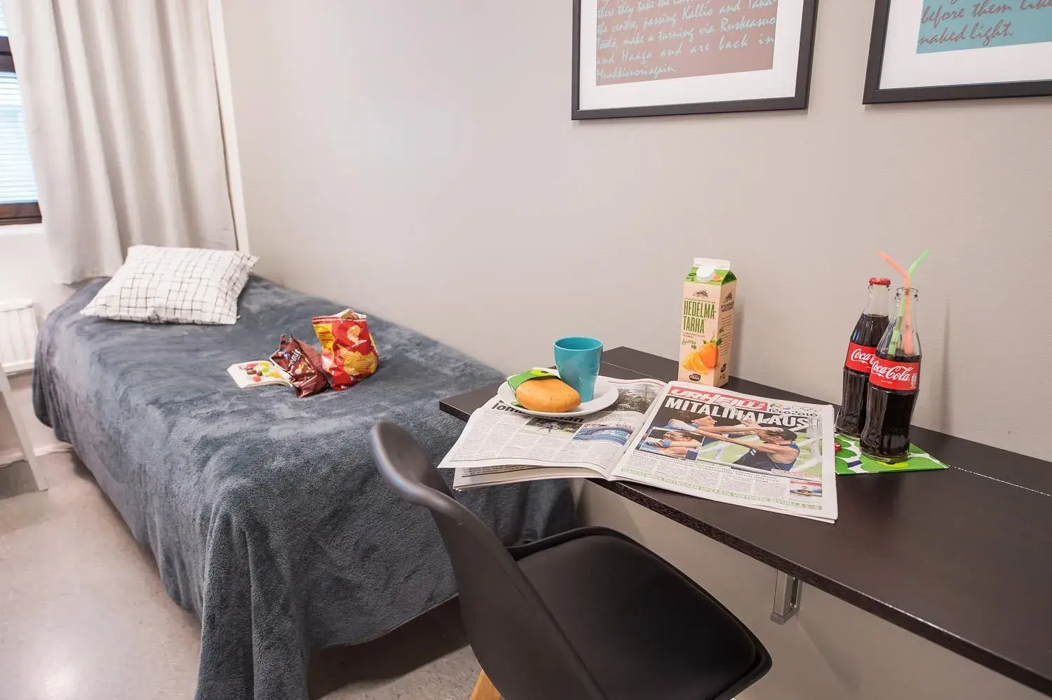 Bed in Forenom Hostel Helsinki Pitäjänmäki Bed in Forenom Hostel Helsinki Pitäjänmäki