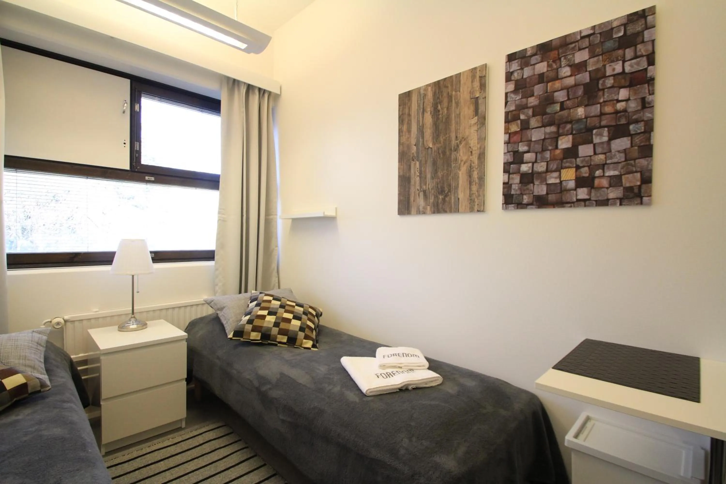 Bedroom, Bed in Forenom Hostel Helsinki Pitäjänmäki