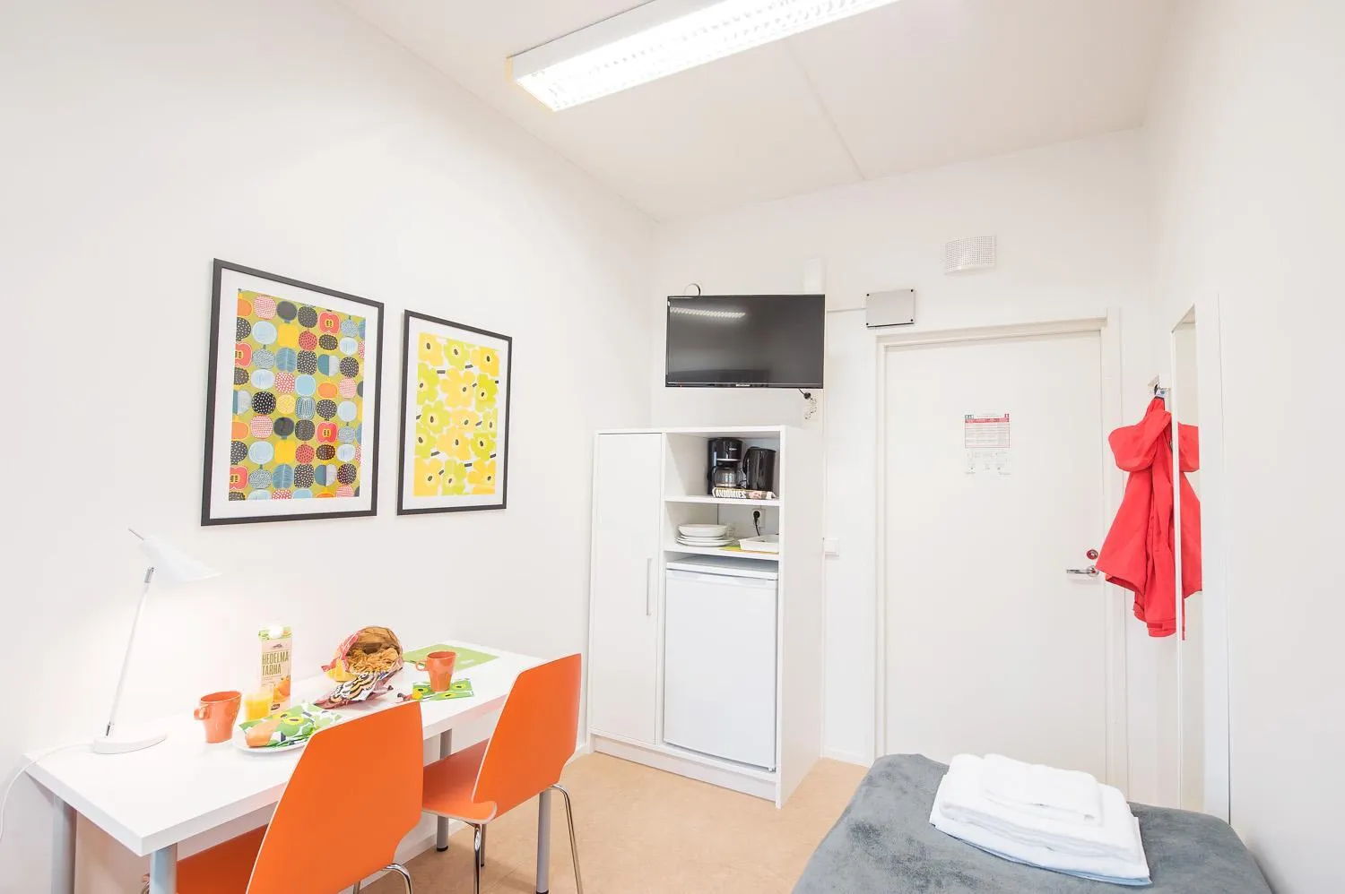 Decorative detail in Forenom Hostel Helsinki Pitäjänmäki