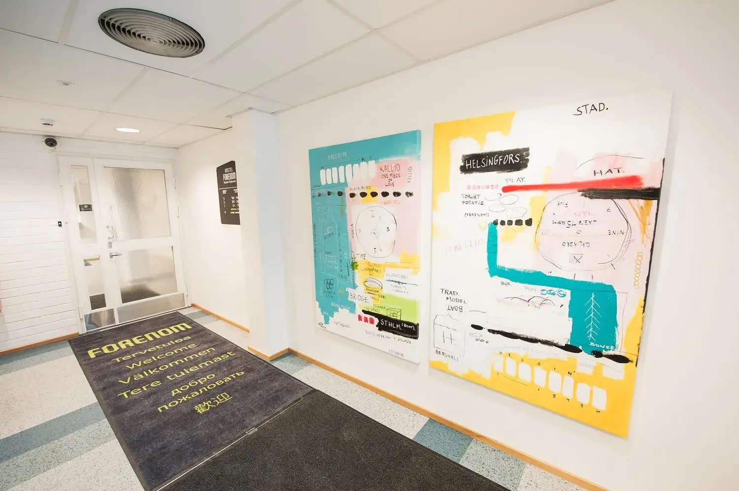 Lobby or reception in Forenom Hostel Helsinki Pitäjänmäki Lobby or reception in Forenom Hostel Helsinki Pitäjänmäki