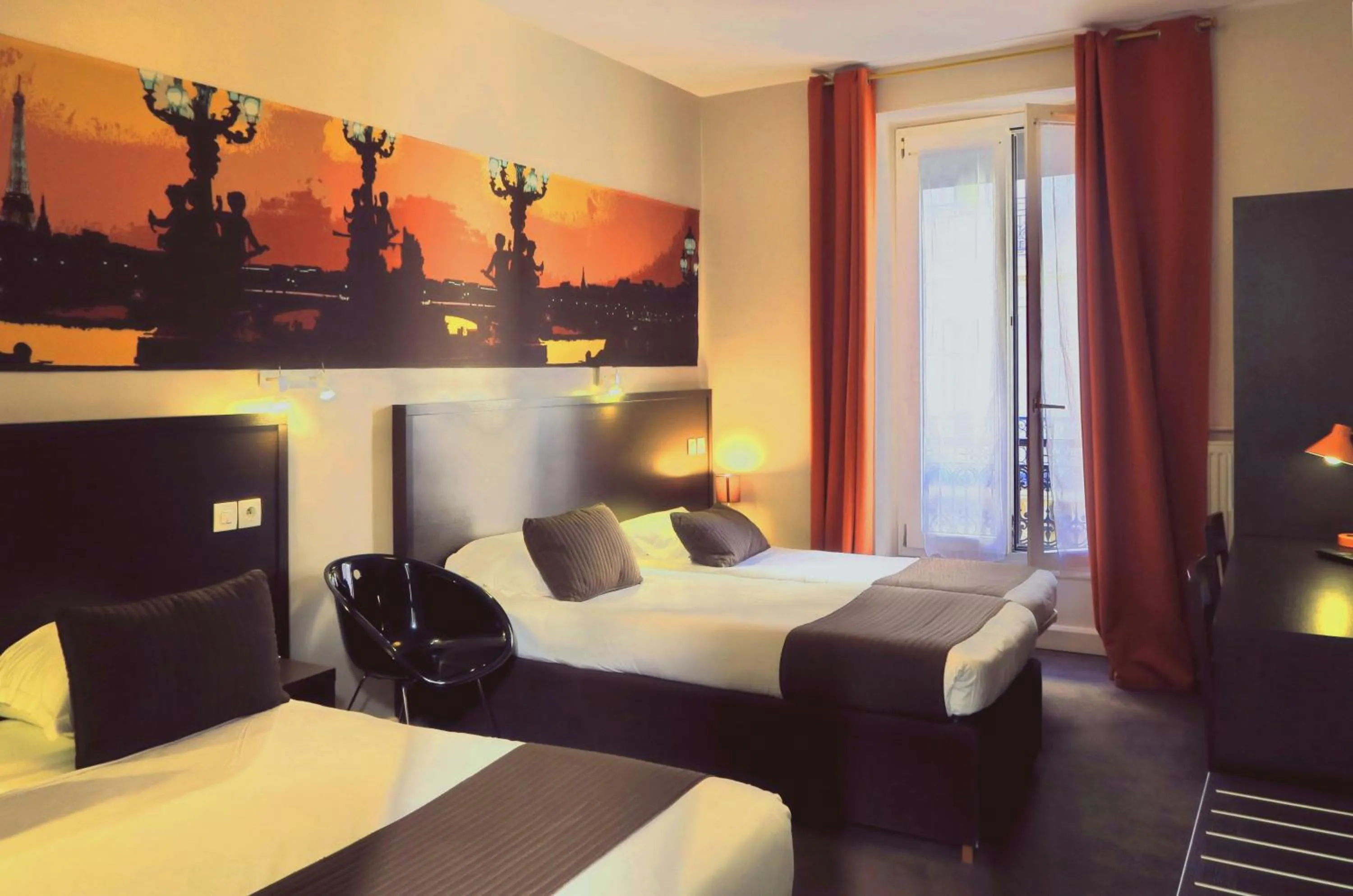 Bed in Hôtel Odessa Montparnasse