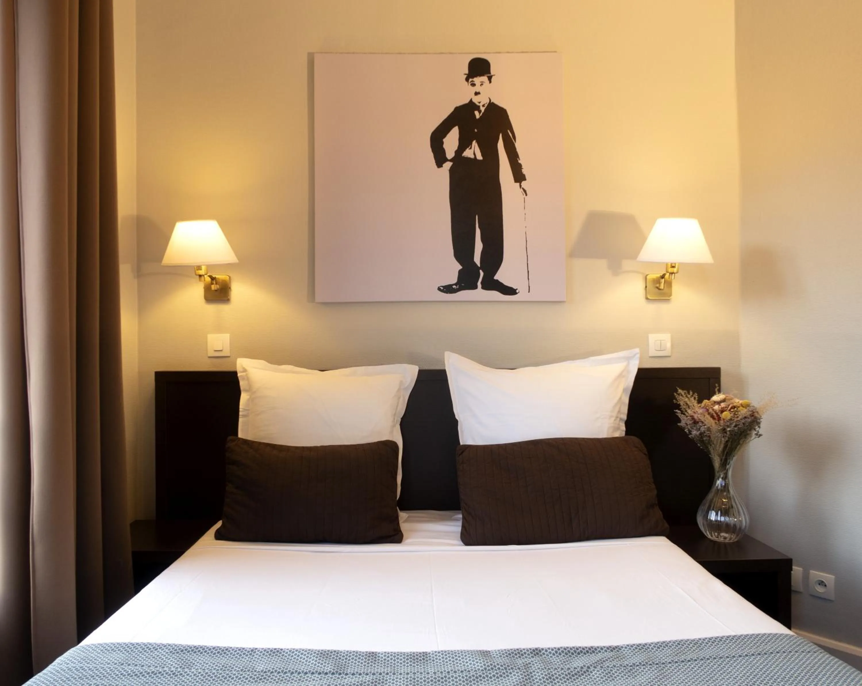 Bed in Hôtel Odessa Montparnasse