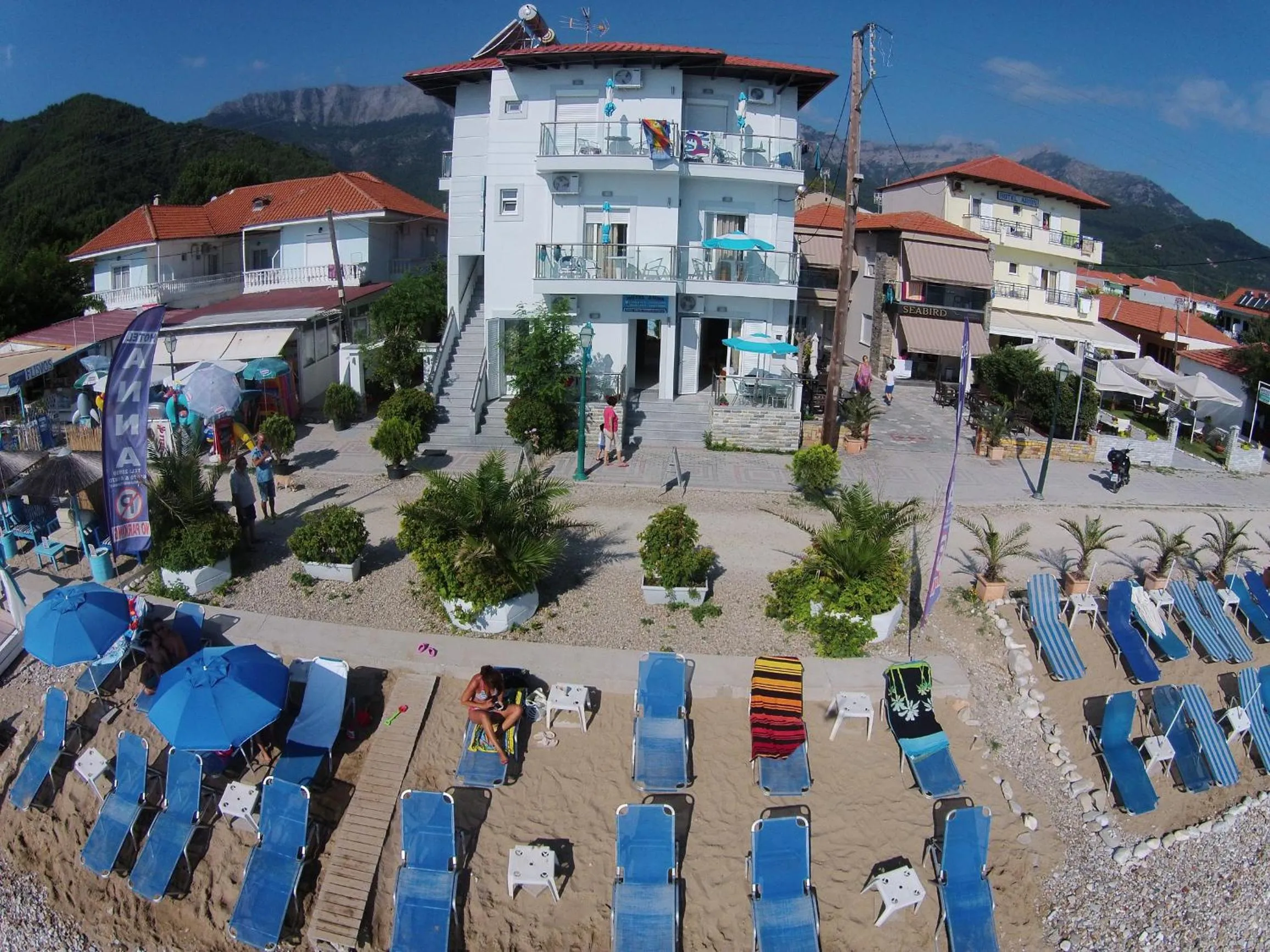 Bird's eye view in Hotel Anna