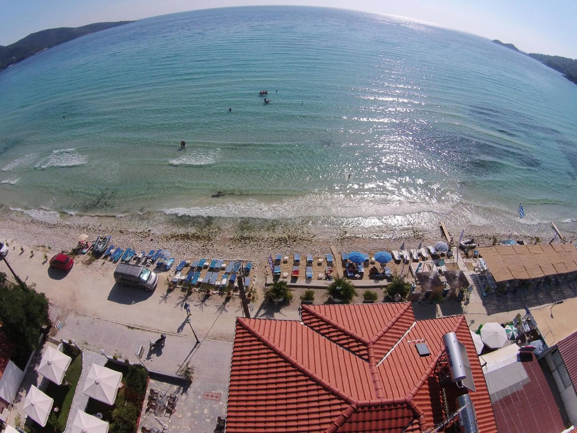 Bird's eye view in Hotel Anna