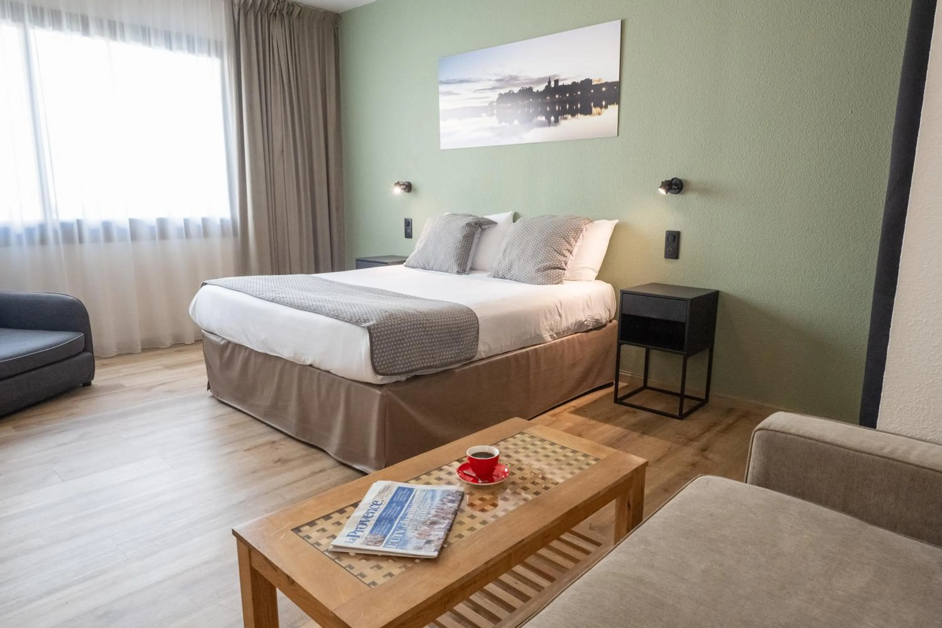 Bedroom, Bed in ibis Avignon Centre Pont De L'Europe