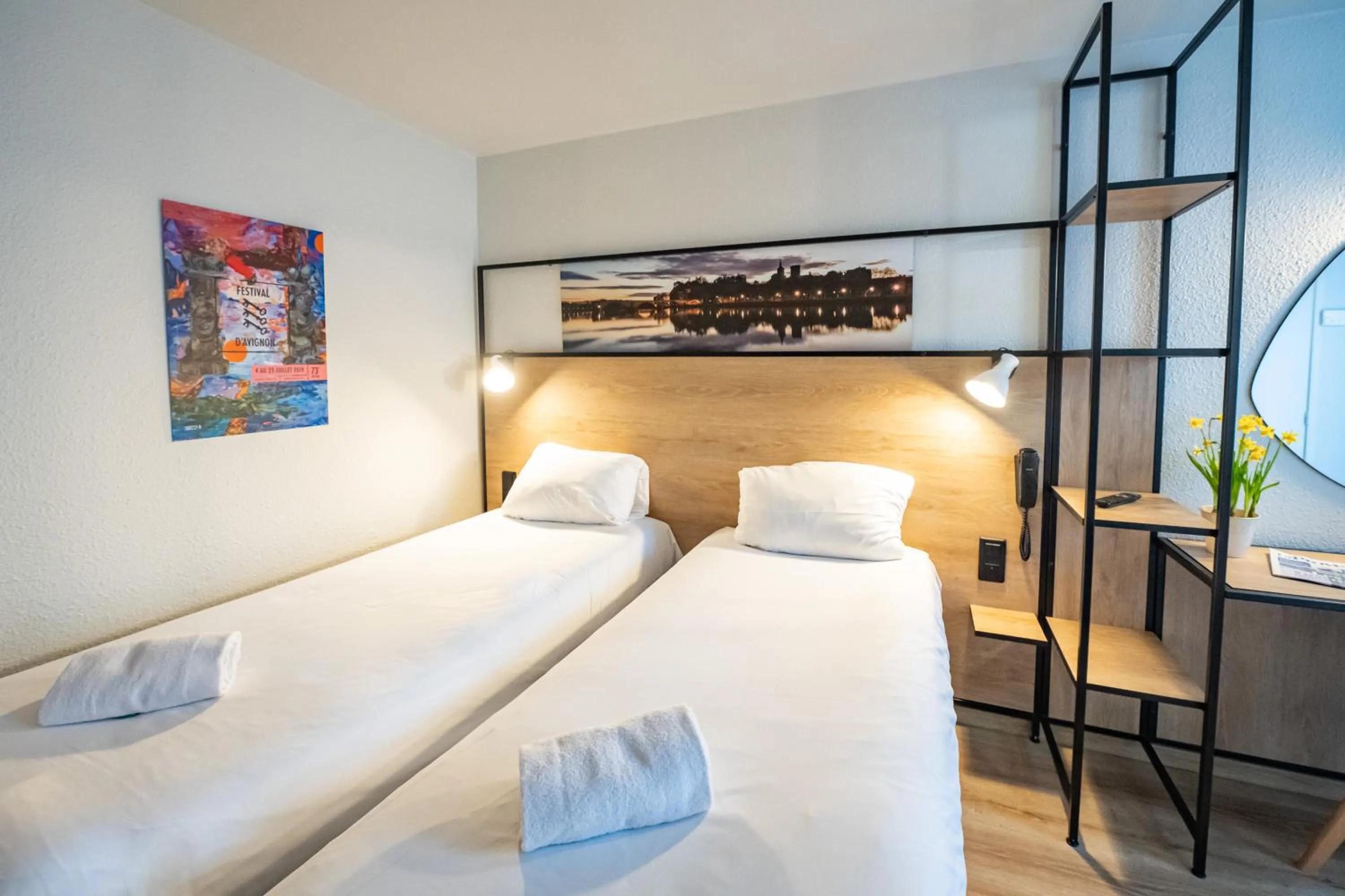 Bedroom, Bed in ibis Avignon Centre Pont De L'Europe