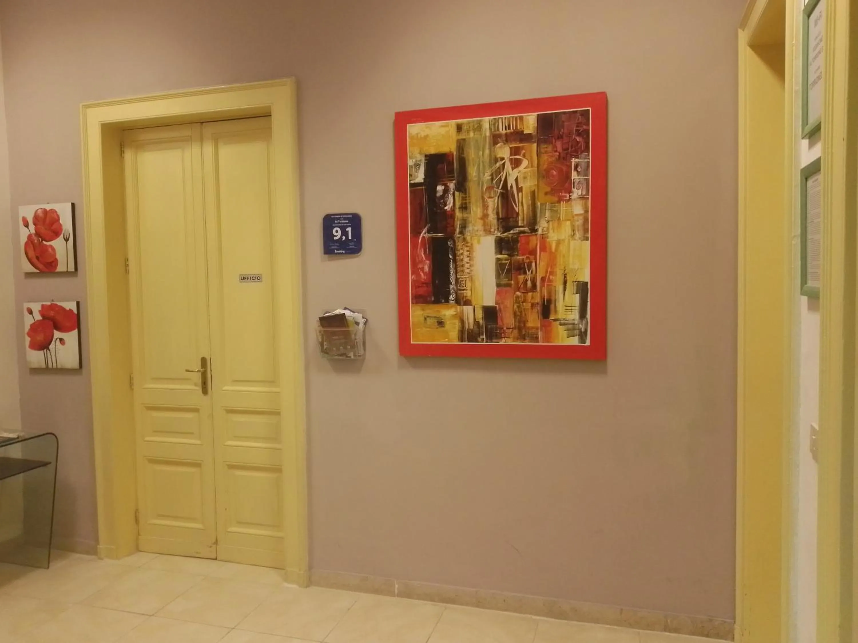 Lobby or reception in Al Torrione B&B