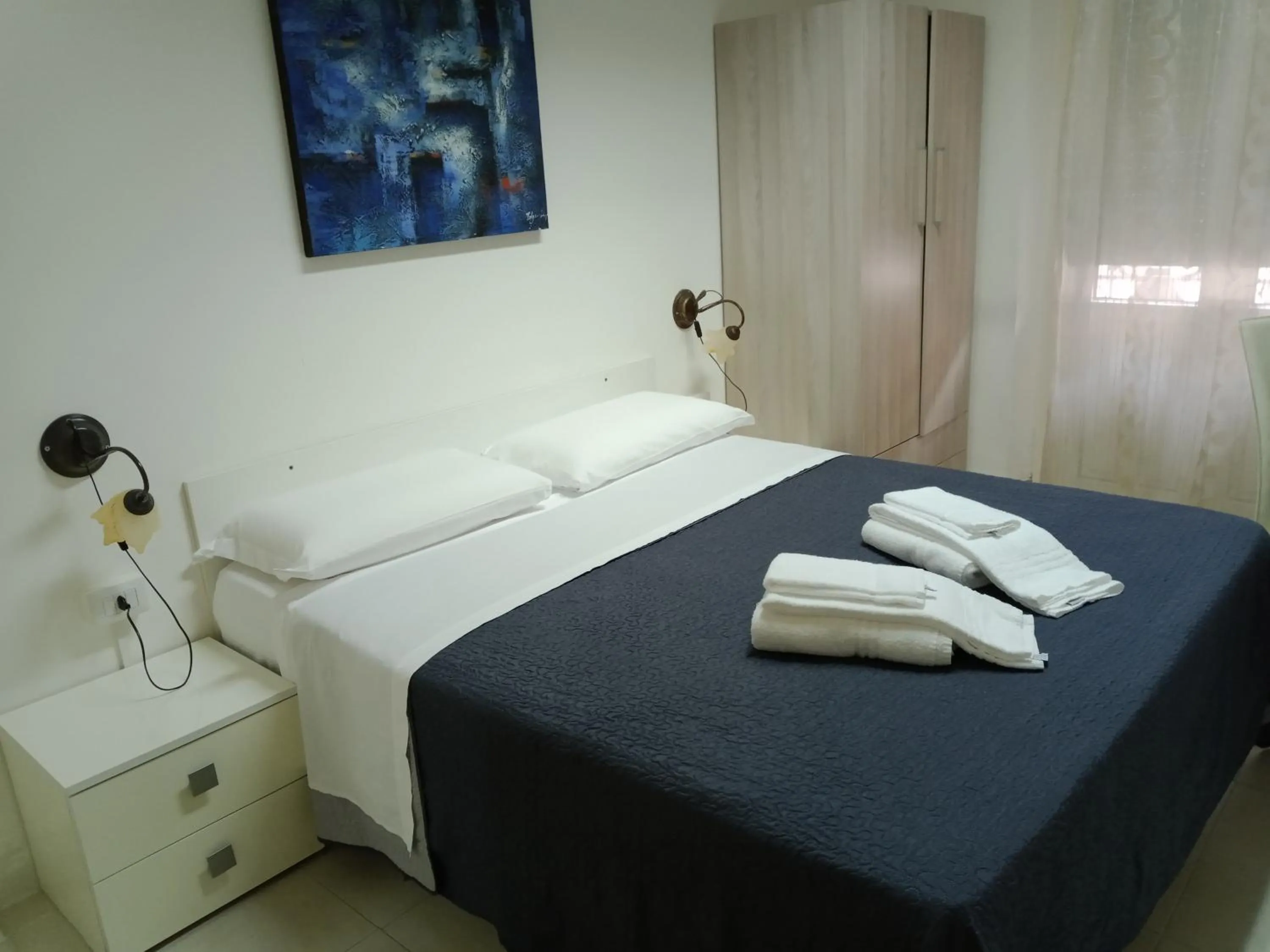 Bedroom, Bed in Al Torrione B&B