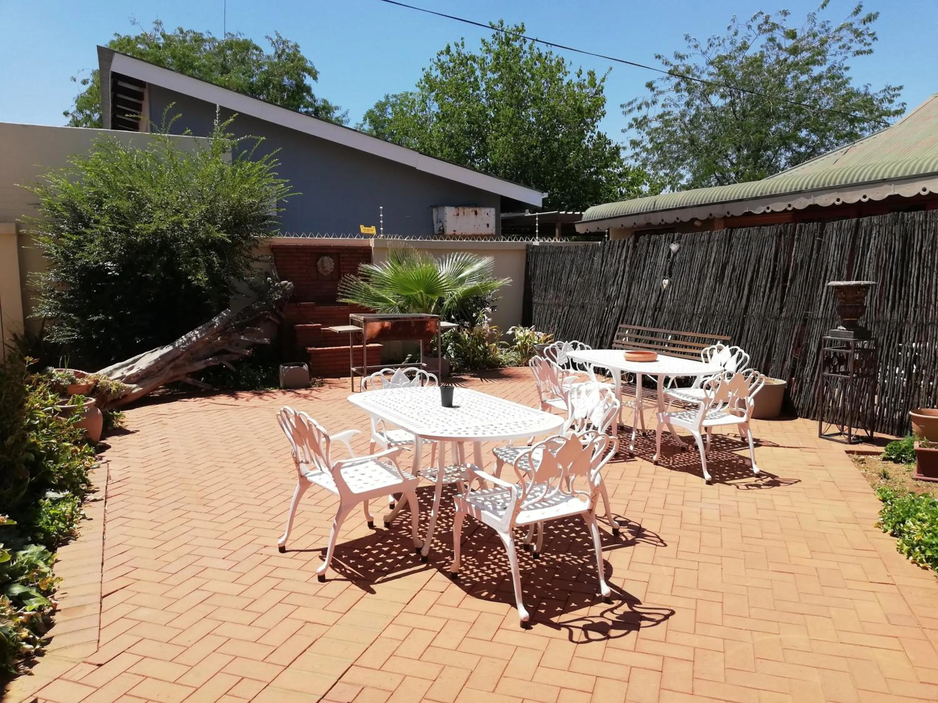 Patio in Oakwood Lodge