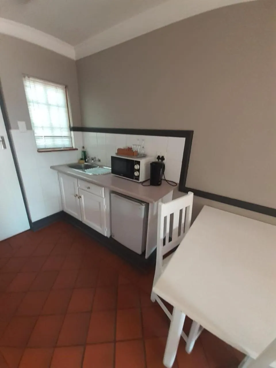 Kitchen or kitchenette in Oakwood Lodge