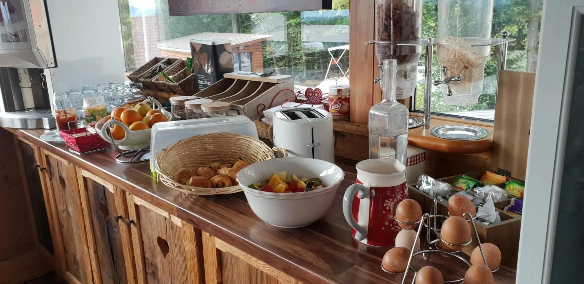 Breakfast in Logis Le Pont de Champ