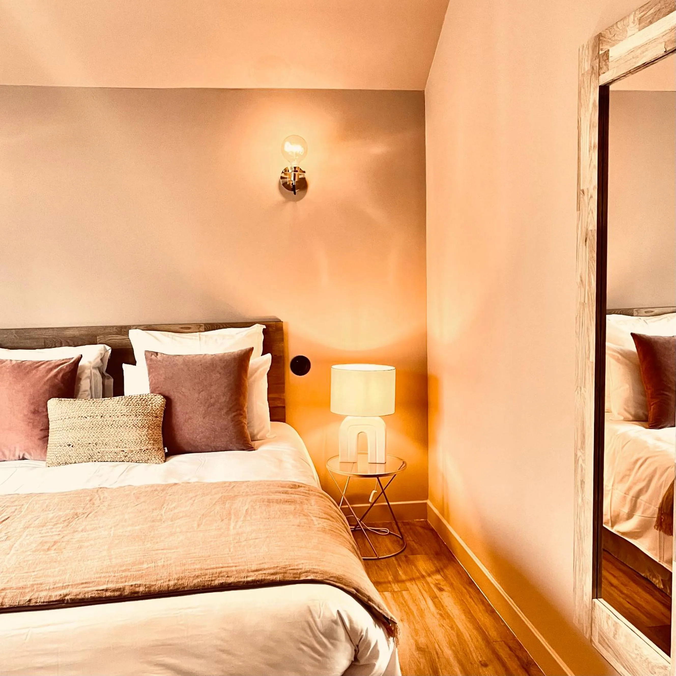 Bed in Hôtel Rive Sud