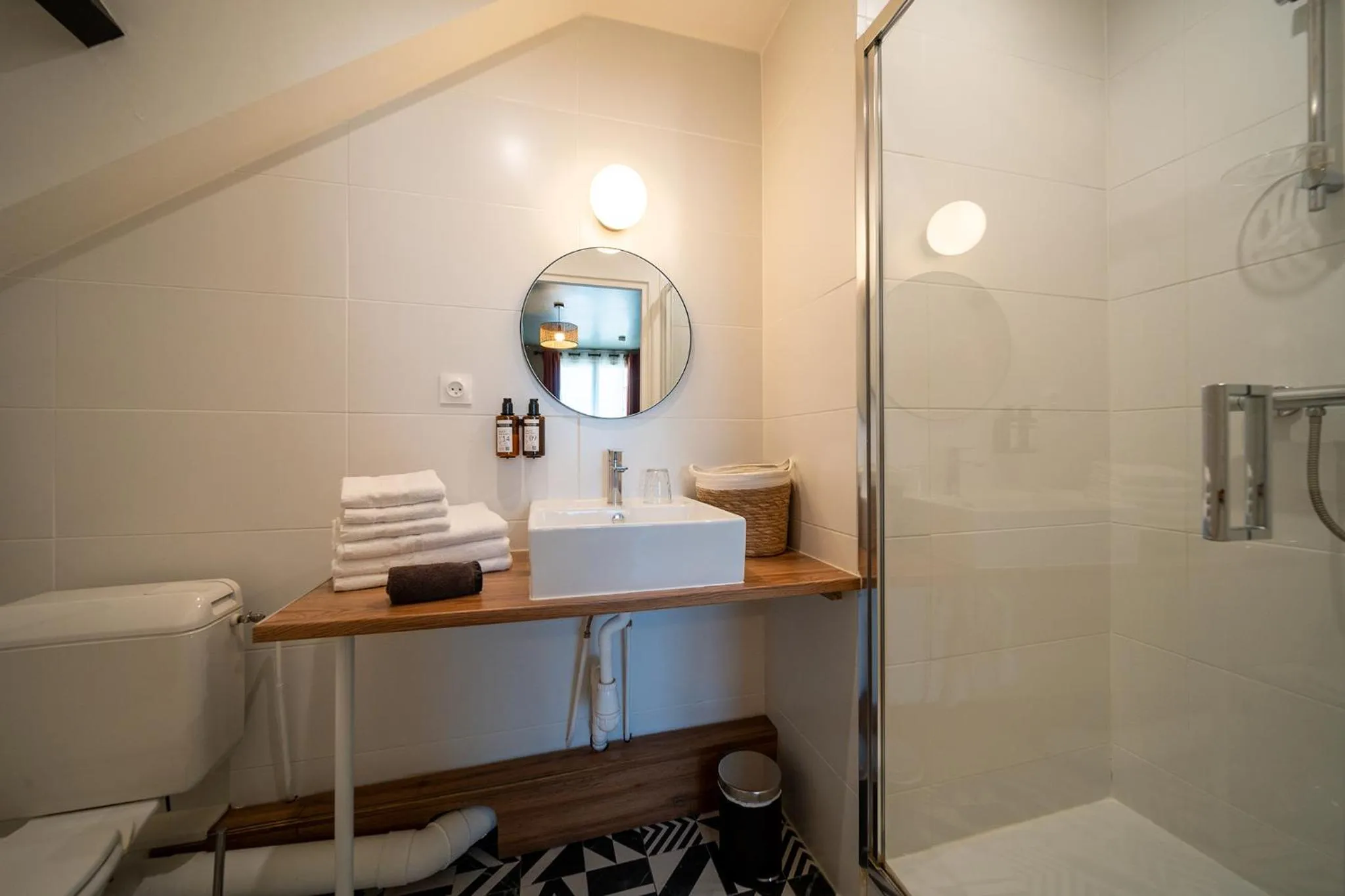 Bathroom in Hôtel Rive Sud