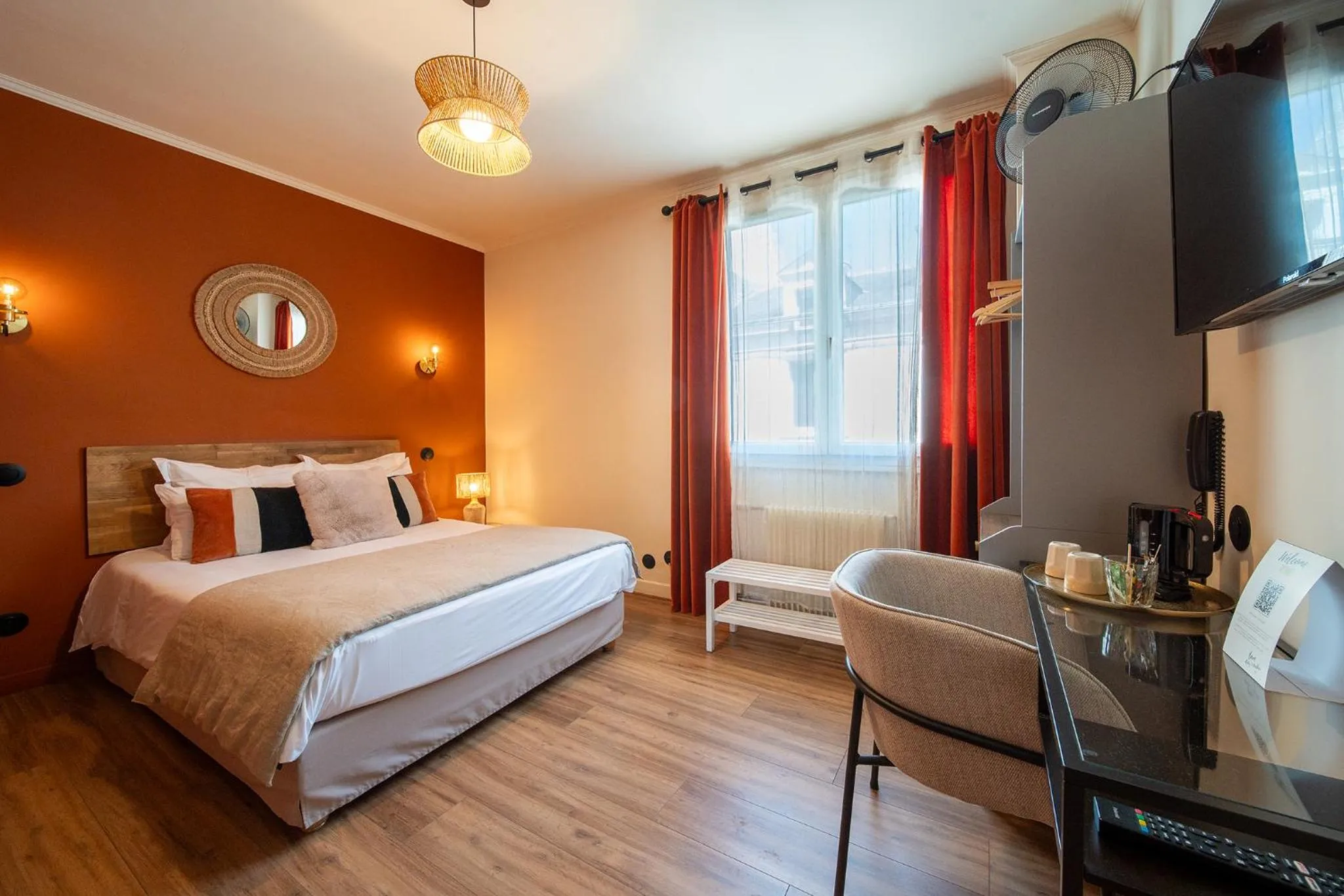 Bed in Hôtel Rive Sud