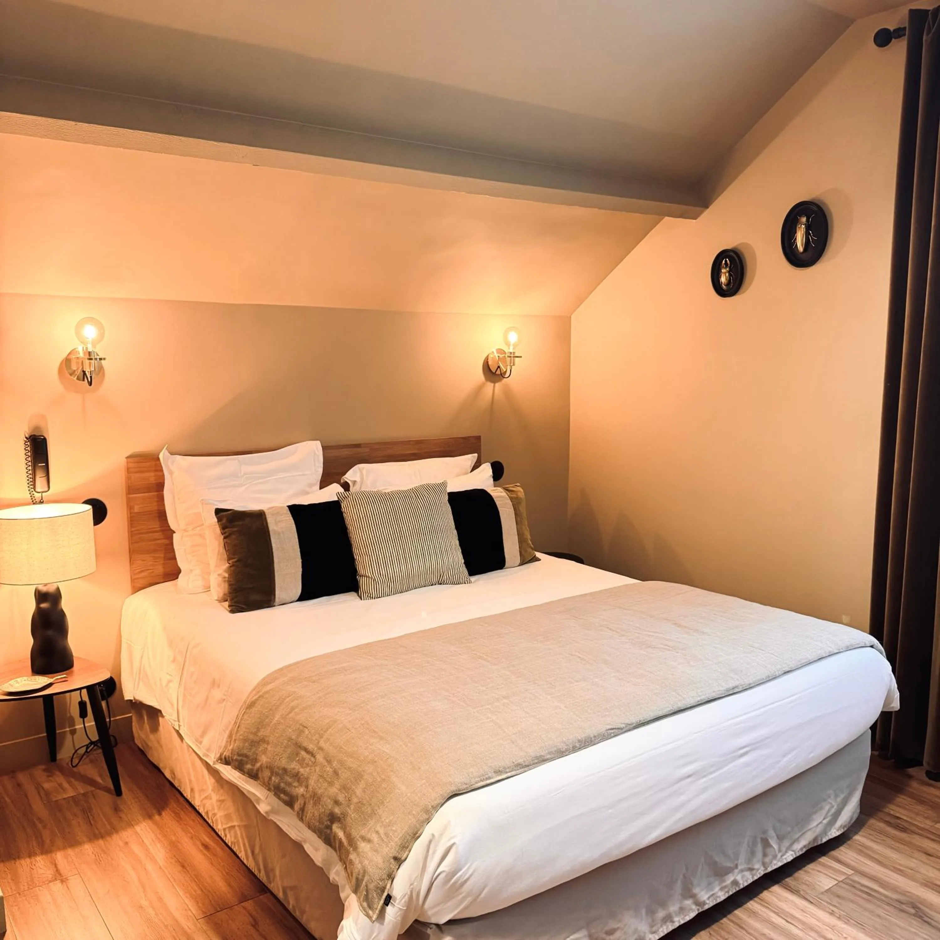 Bed in Hôtel Rive Sud