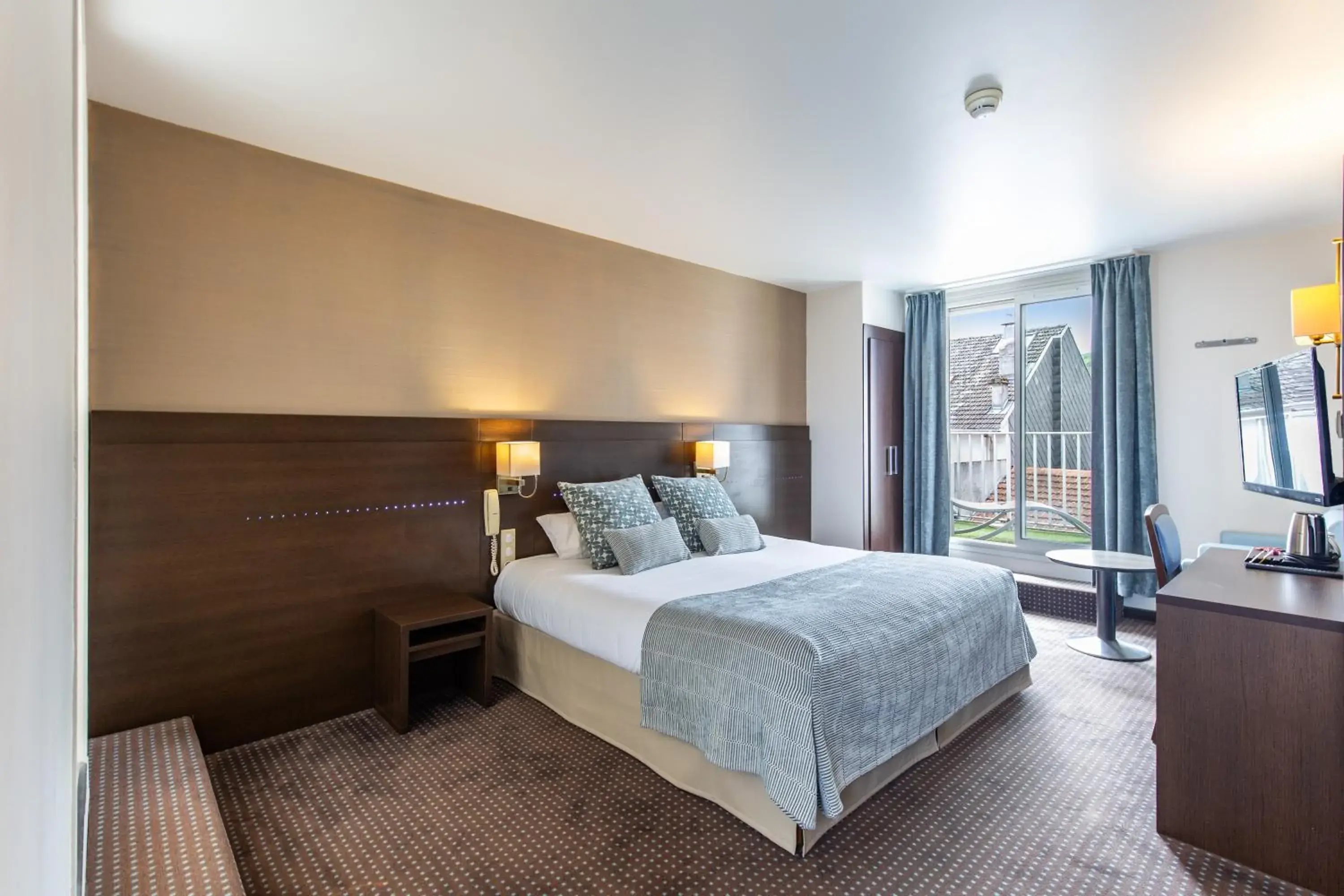 Bed in Helgon Hotel - Lourdes Pyrénées Bed in Helgon Hotel - Lourdes Pyrénées