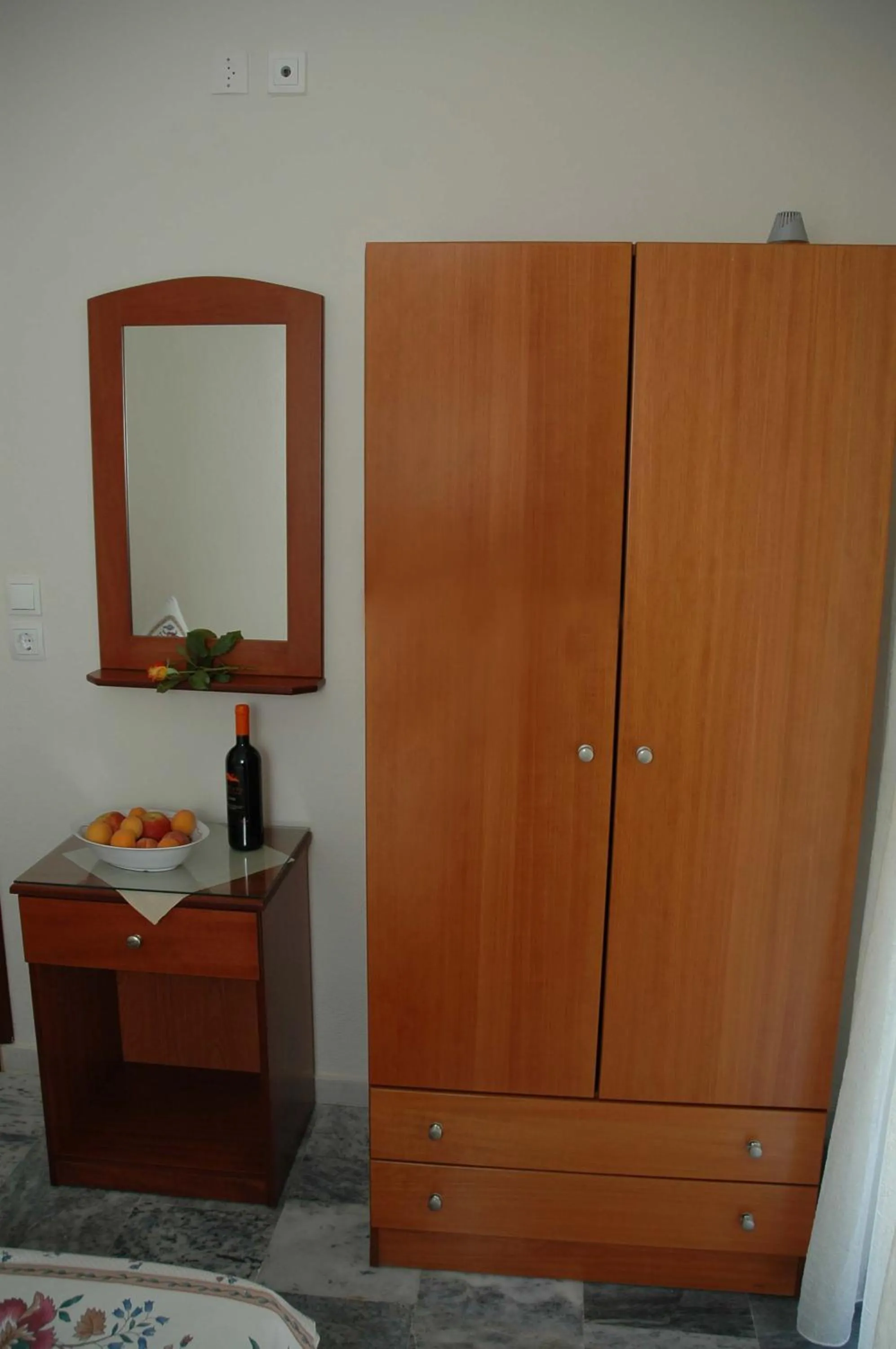 Bedroom in Frideriki Apartments