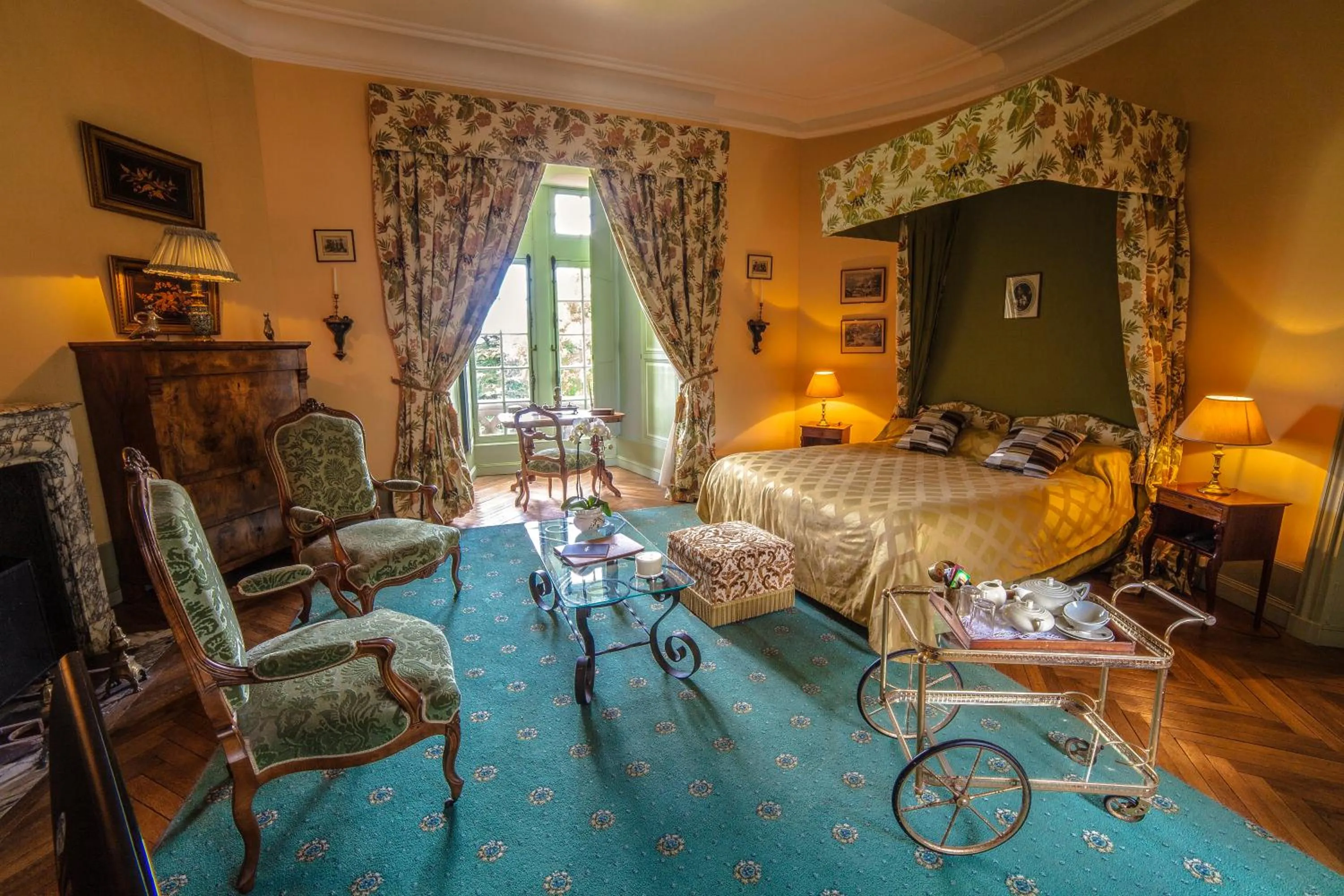 Quadruple Room in Château de la Flocellière
