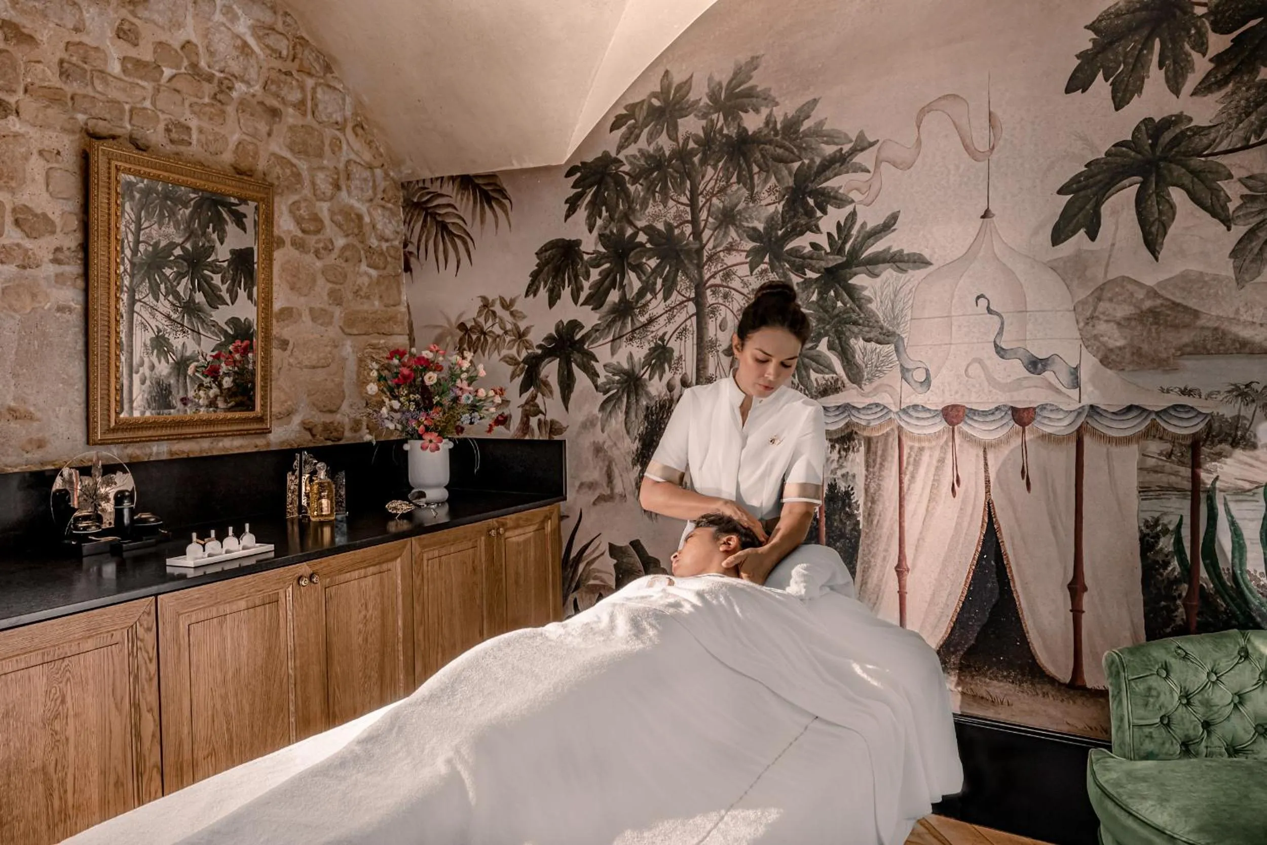 Spa and wellness centre/facilities in Relais Christine
