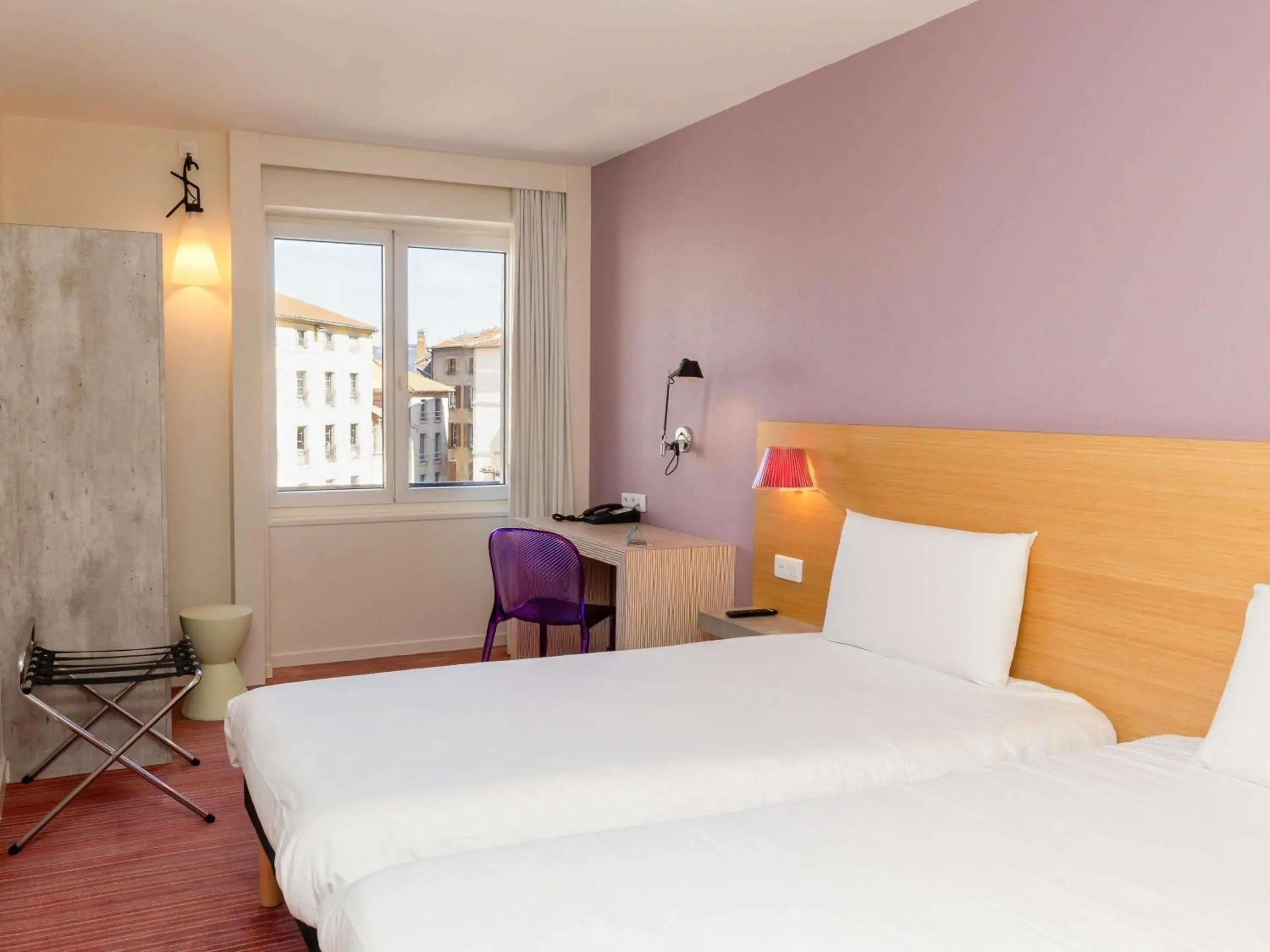 Bedroom, Bed in ibis Styles Le Puy en Velay Bedroom, Bed in ibis Styles Le Puy en Velay