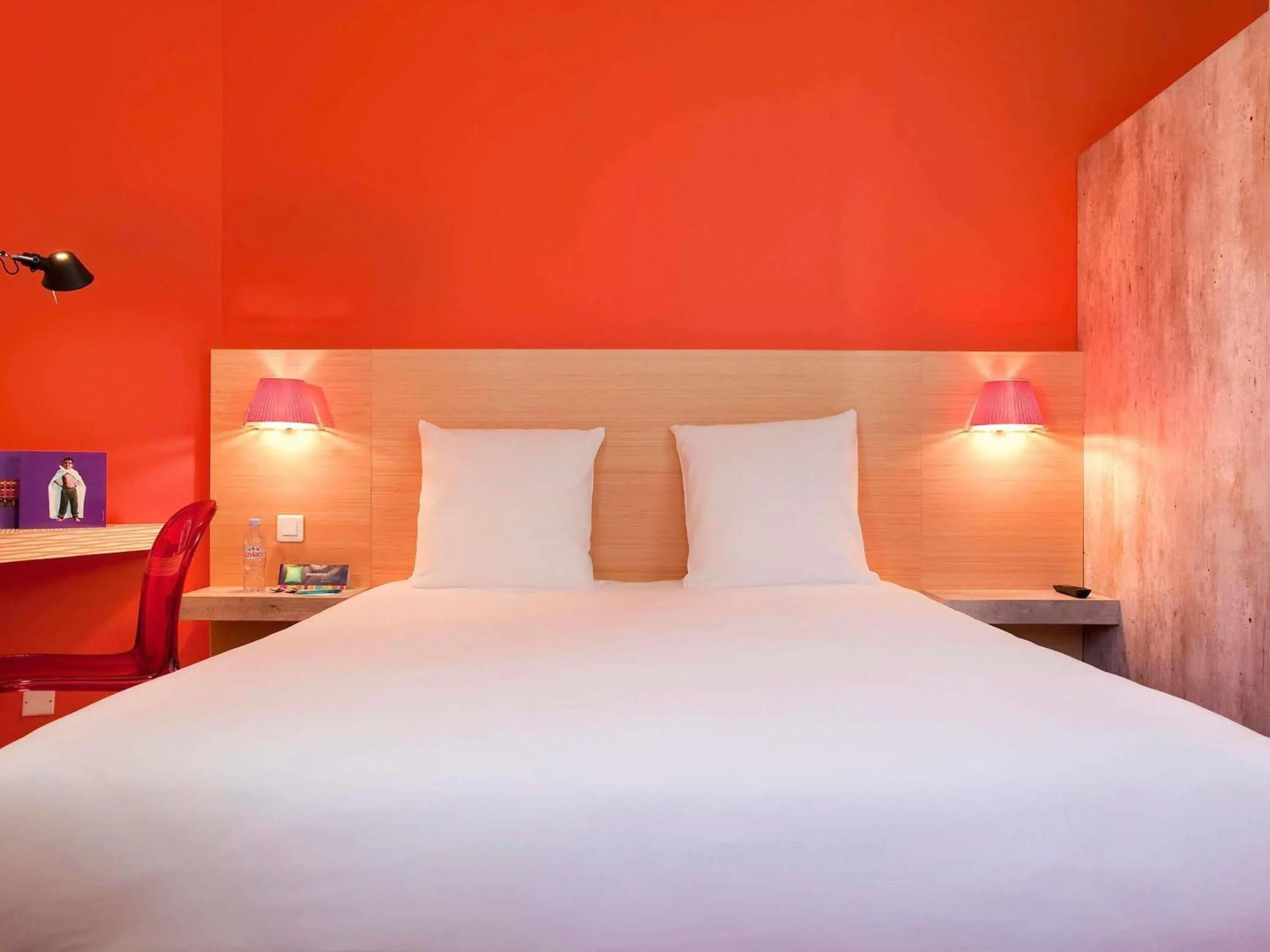 Bedroom, Bed in ibis Styles Le Puy en Velay Bedroom, Bed in ibis Styles Le Puy en Velay