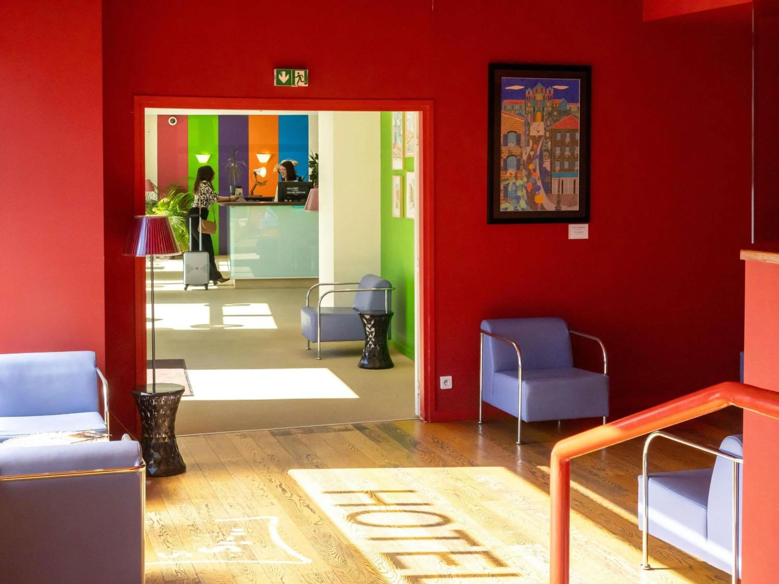 Lounge or bar in ibis Styles Le Puy en Velay