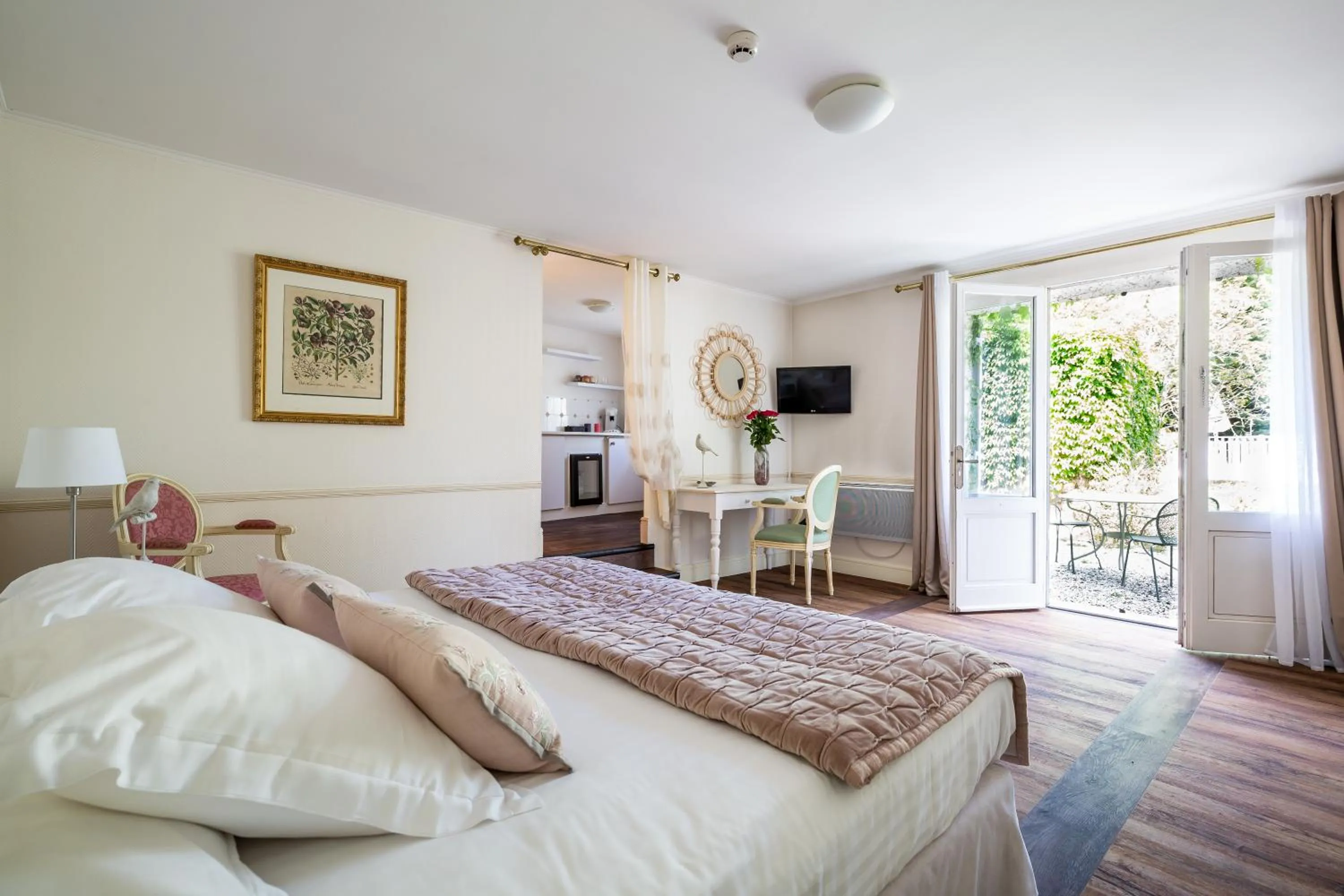 Bedroom in Château Meyre