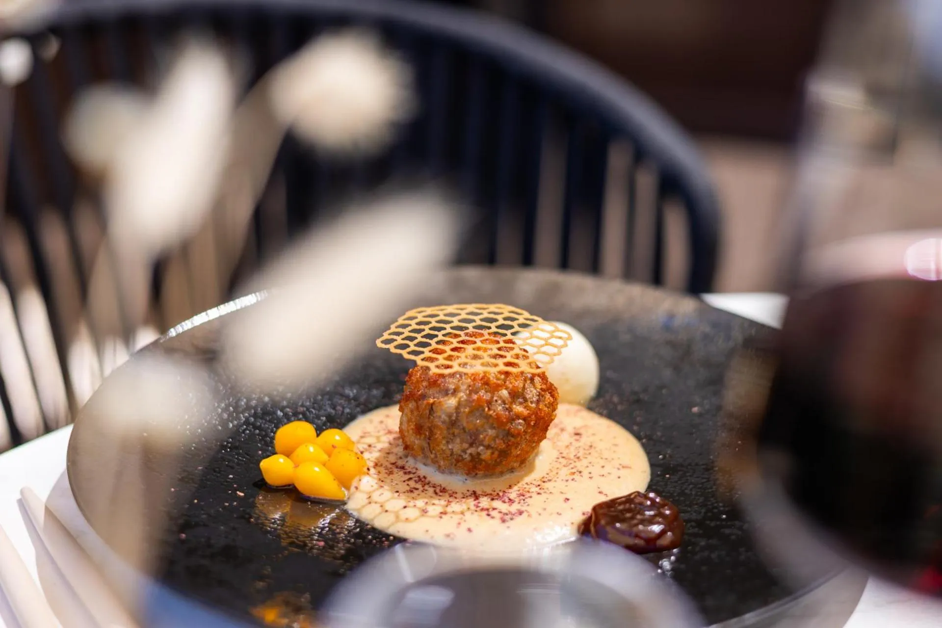 Restaurant/places to eat in Château de Trigance