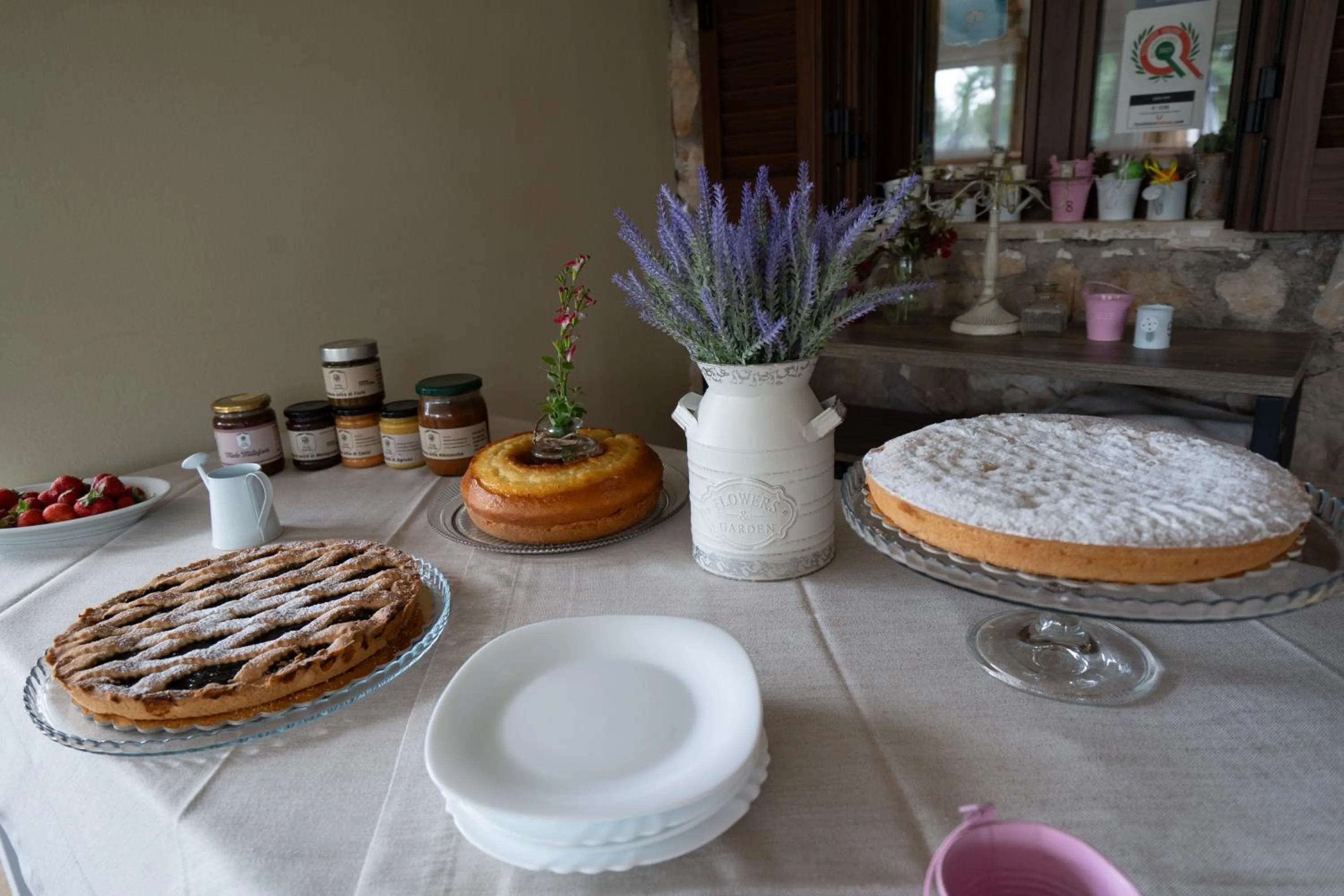 Breakfast in Agriturismo Country Casale Rufo